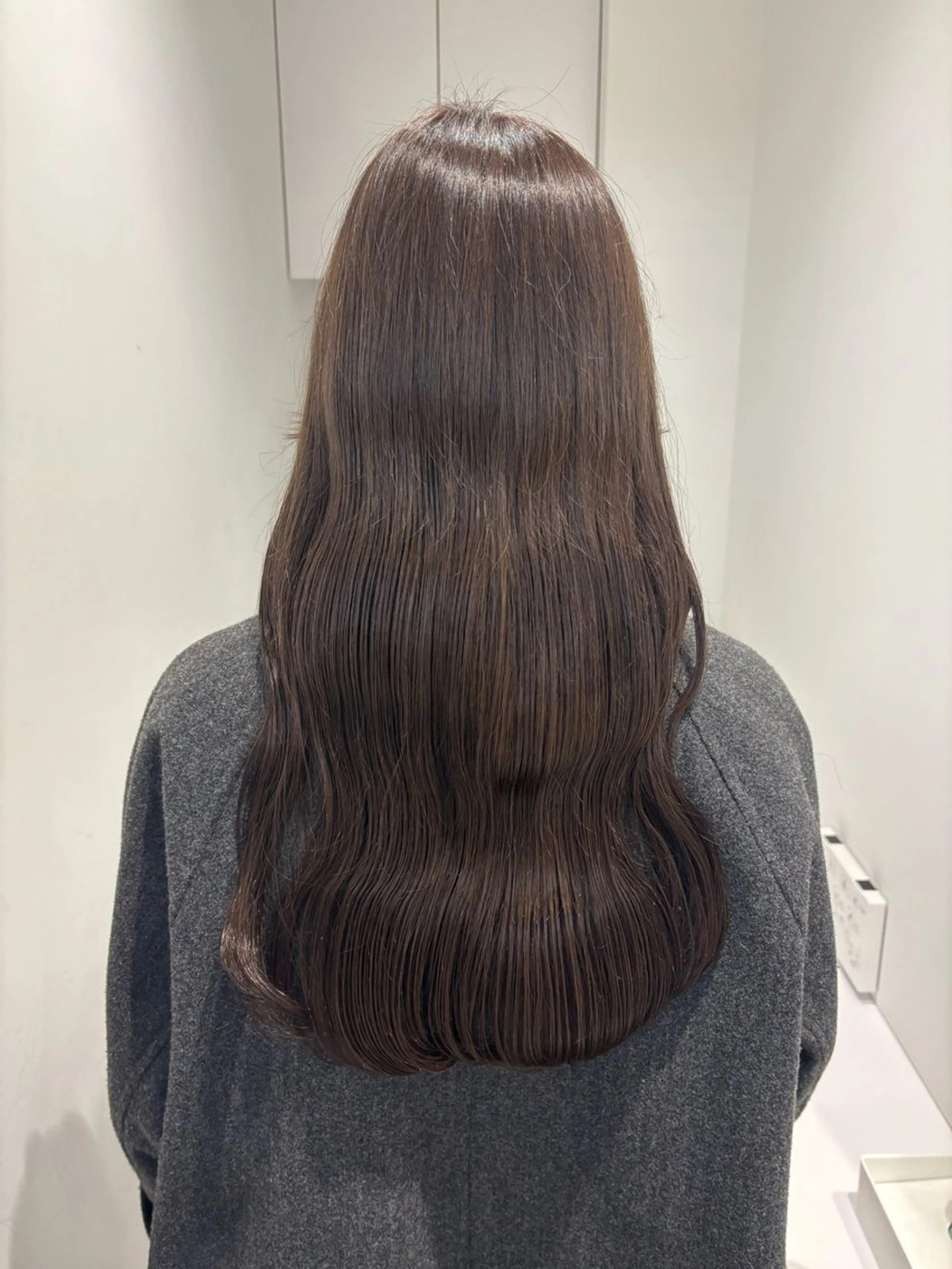 ロング リン🔔ボブ cut 柔らかベージュ🤎のヘアスタイル