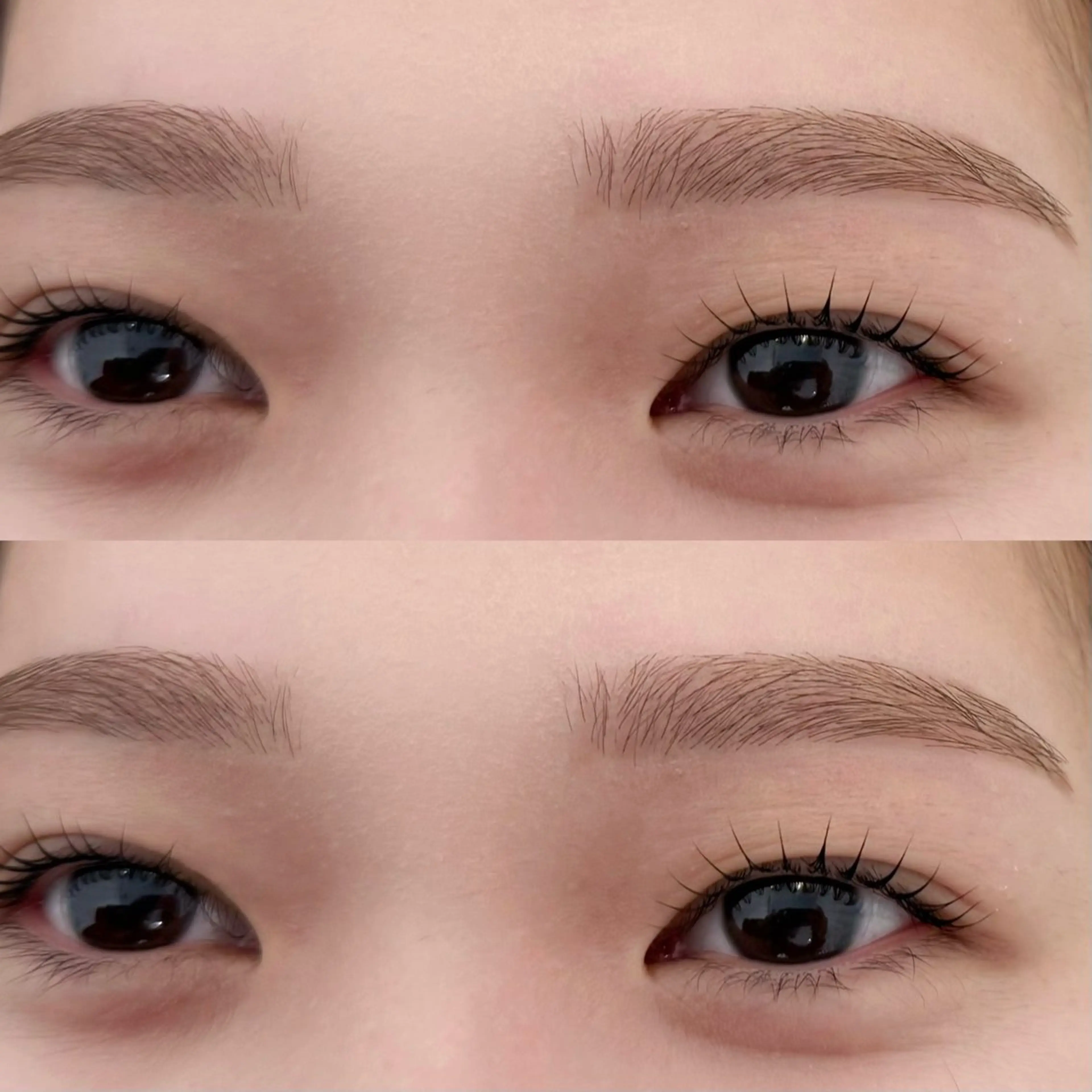 🥣似合わせまつげパーマ+アイブロウWAX+カラー🥣の写真