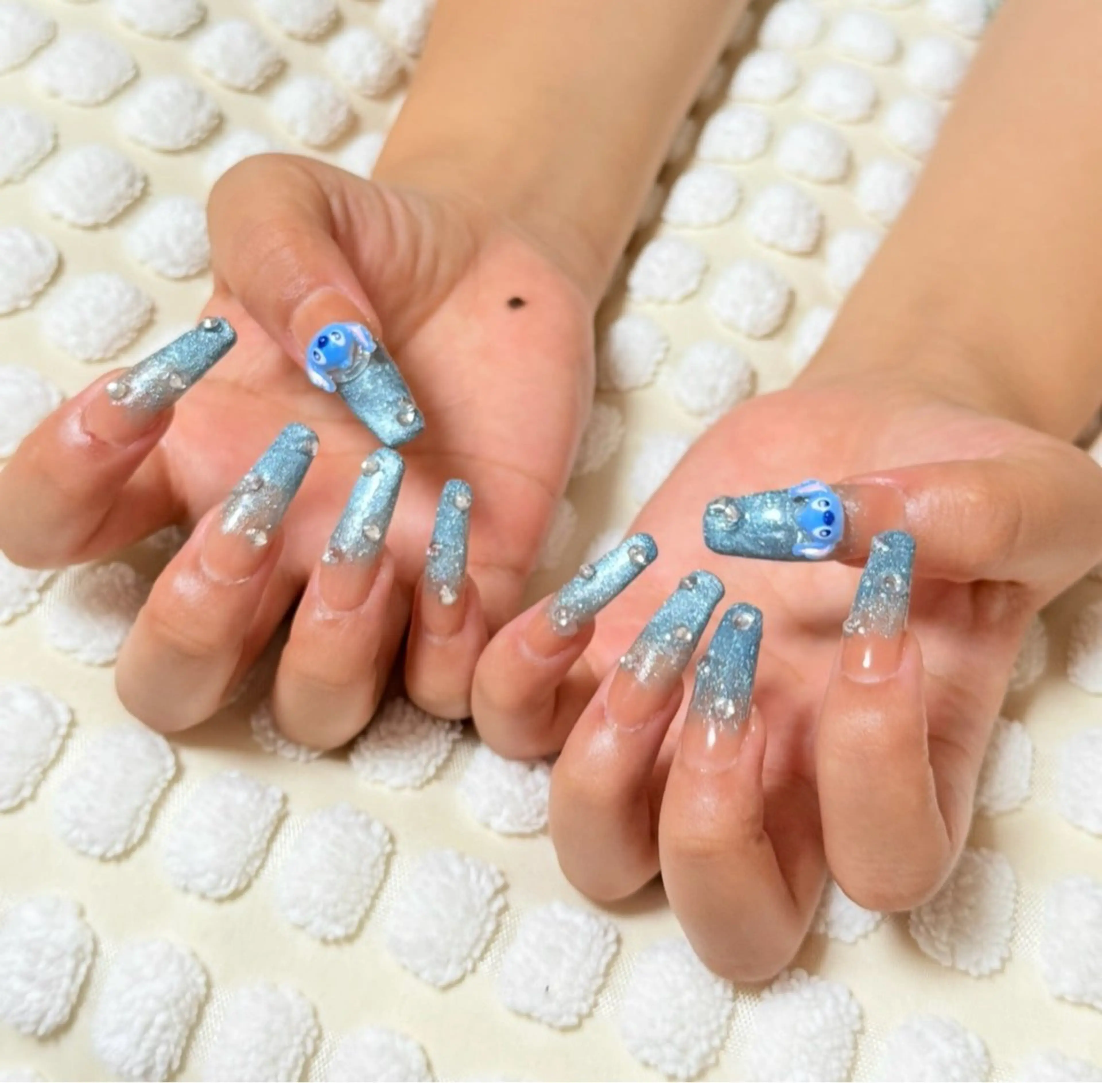 ネイル 持ち込み ハンドネイル ゆうな agehaネイルのネイルデザイン