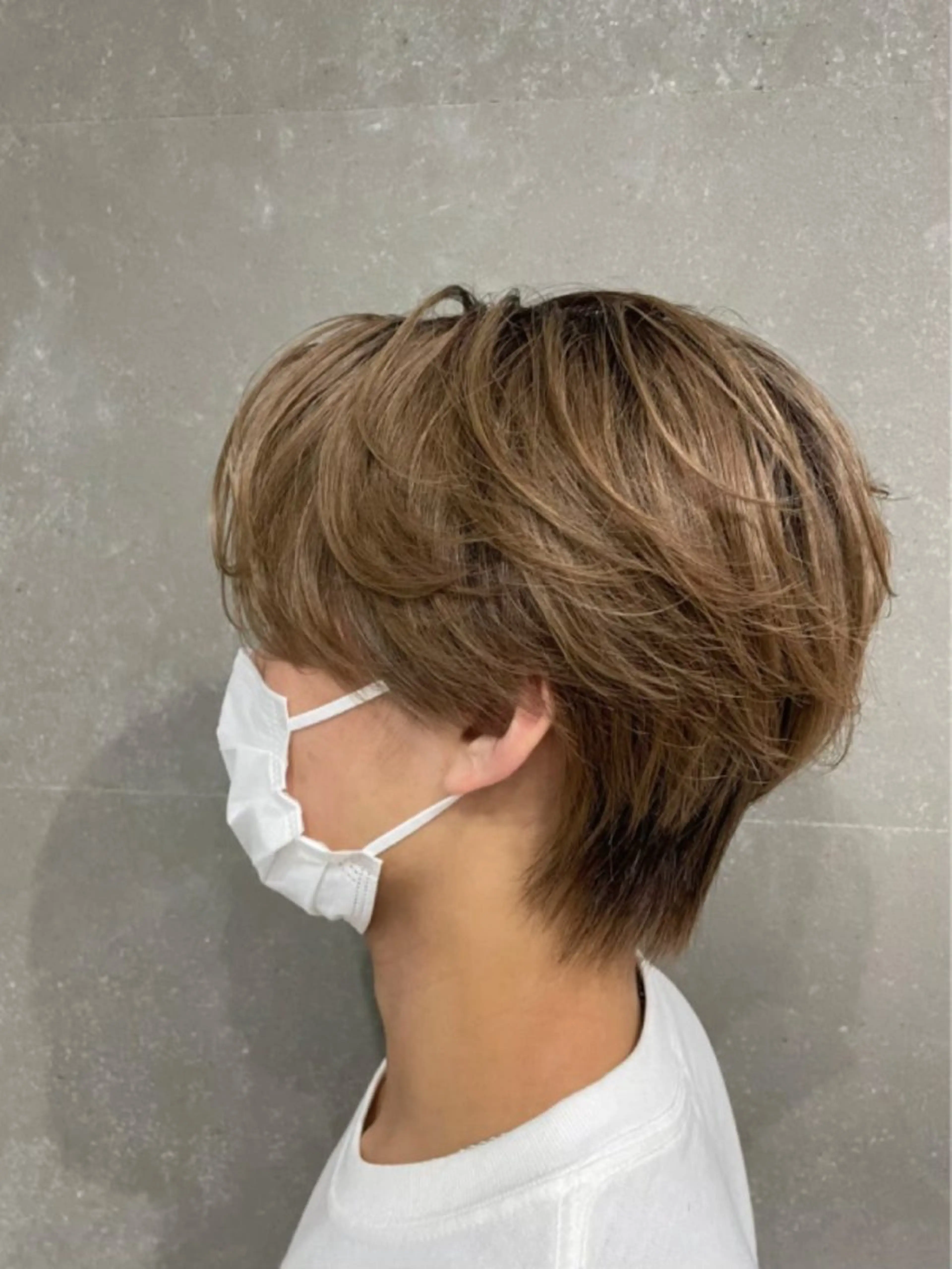 メンズ メンズパーマ AOAQUA Carrefourのヘアスタイル
