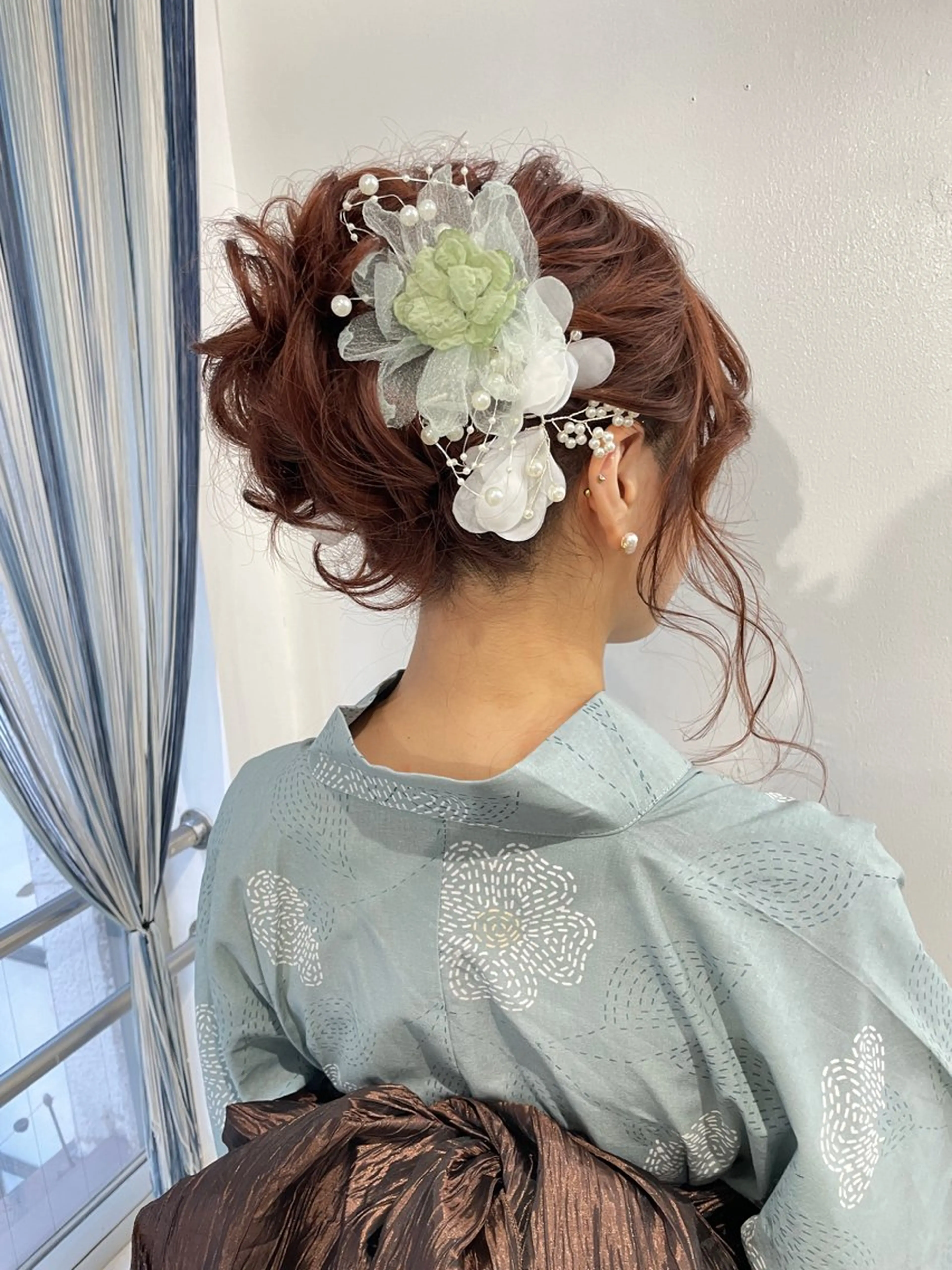 【新春キャンペーン🌸夜職さん限定】16:00〜18:00まで🌿ヘアセット(洋髪)の写真