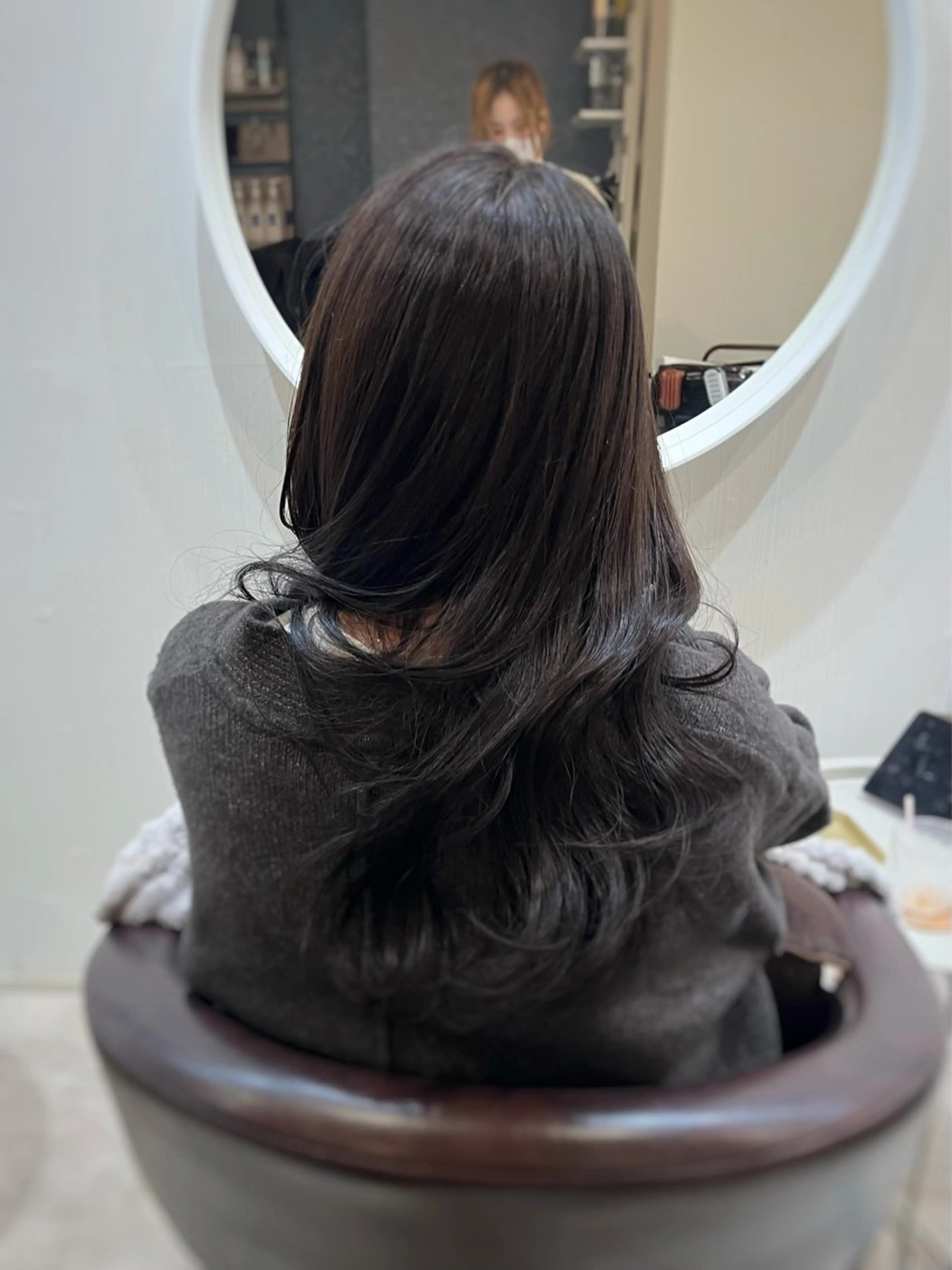 ロング カラー CLOVE所属・下石怜子/レイヤー/ 透明感カラーのヘアスタイル