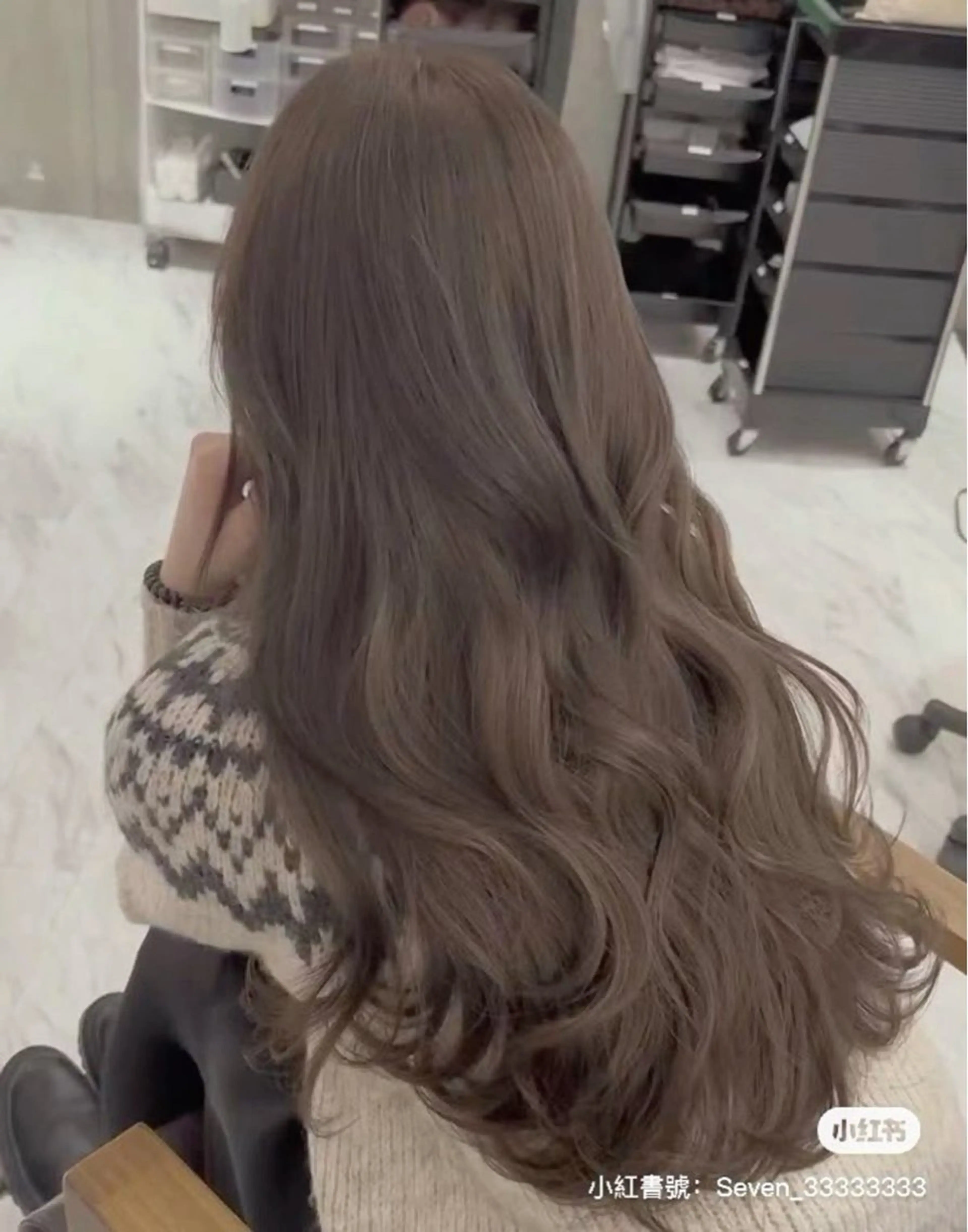 カラー ヘアカラー トリートメント 透明感ベージュ🎀 Anju/渋谷🎀のヘアスタイル