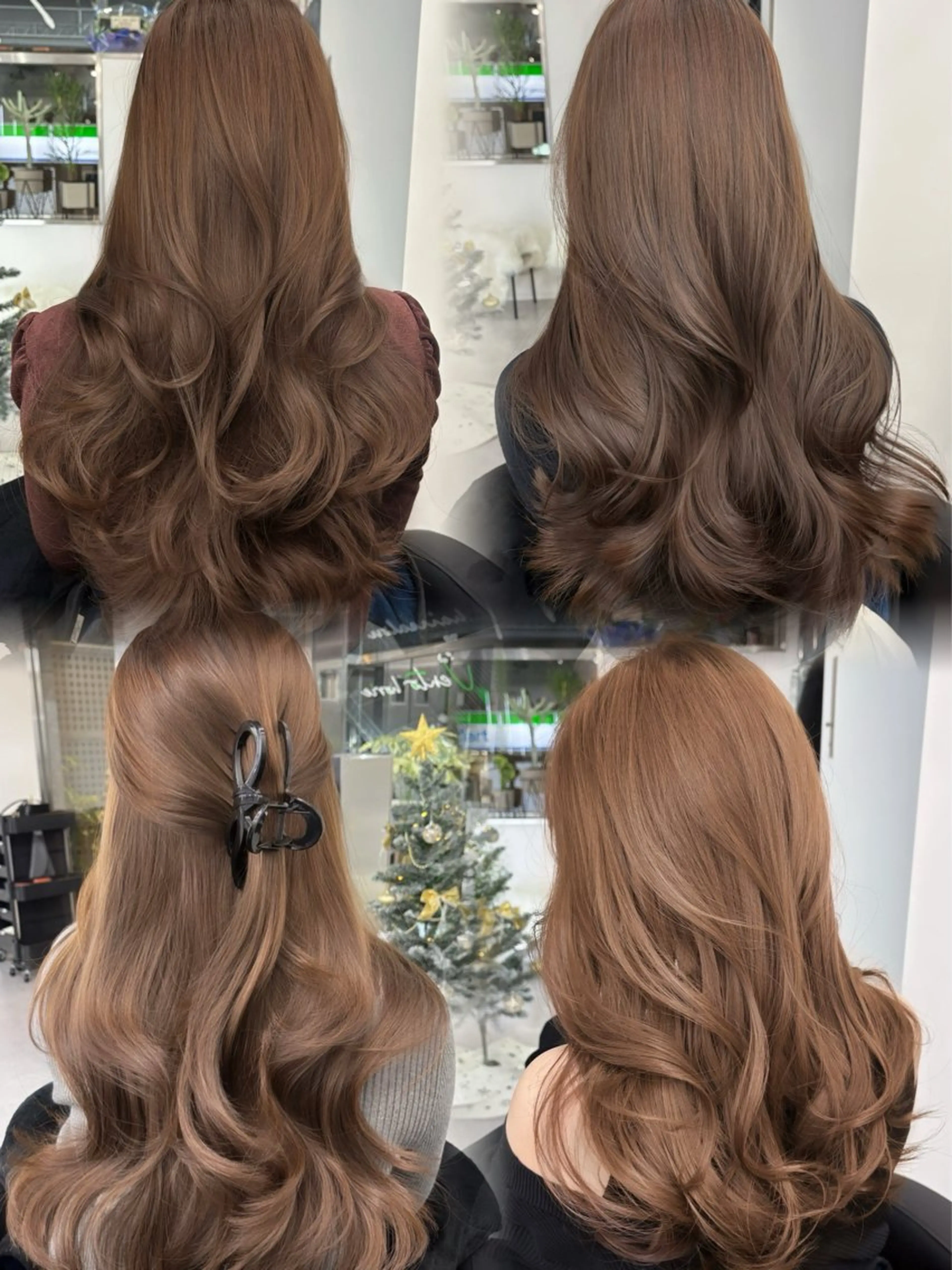 ロング カラー Ardore 韓国風カラー大阪のヘアスタイル