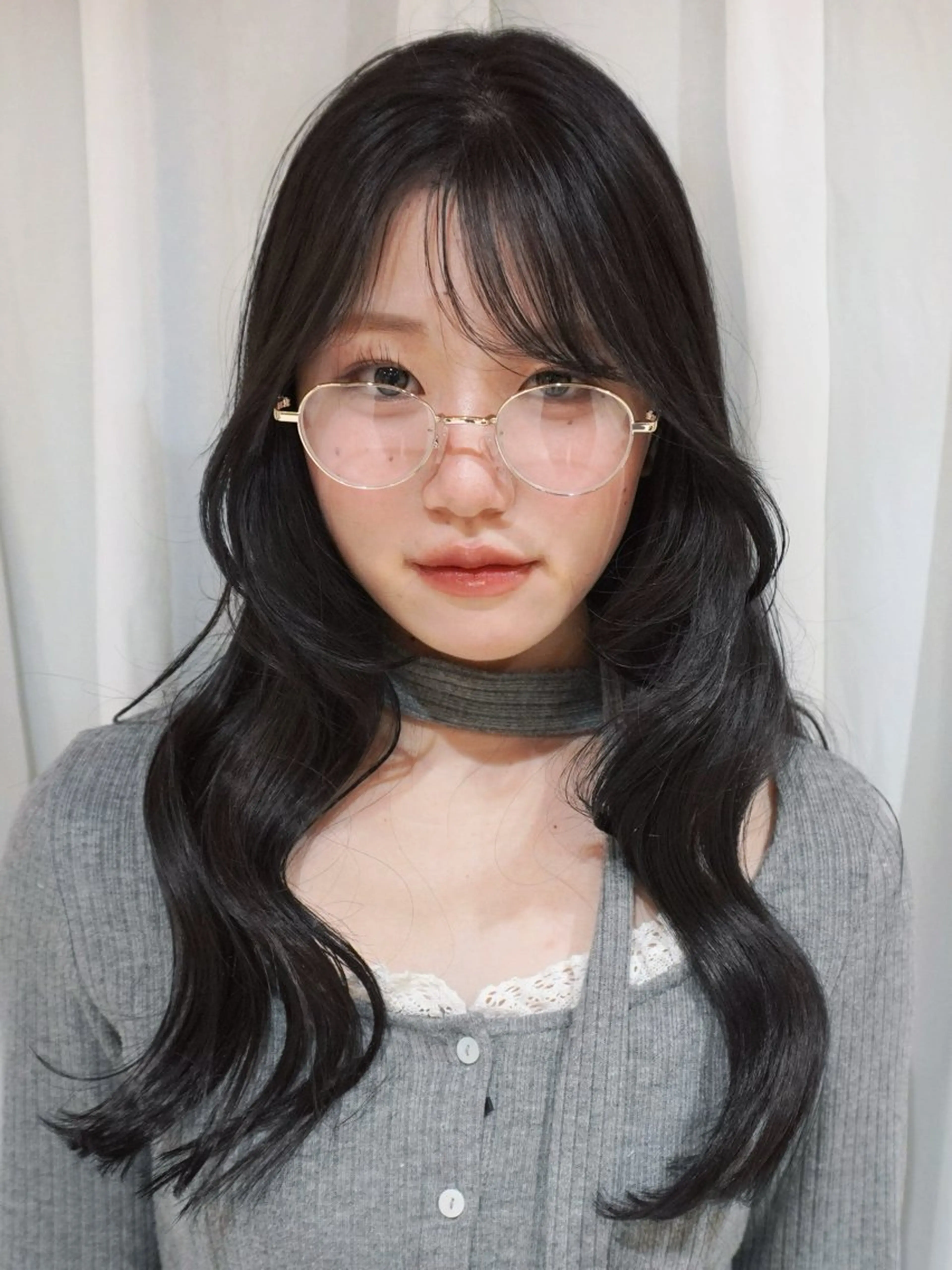 ロング カラー 透明感カラー ヘアカラー トリートメント coyumi / 𝘦 𝘮 𝘶のヘアスタイル