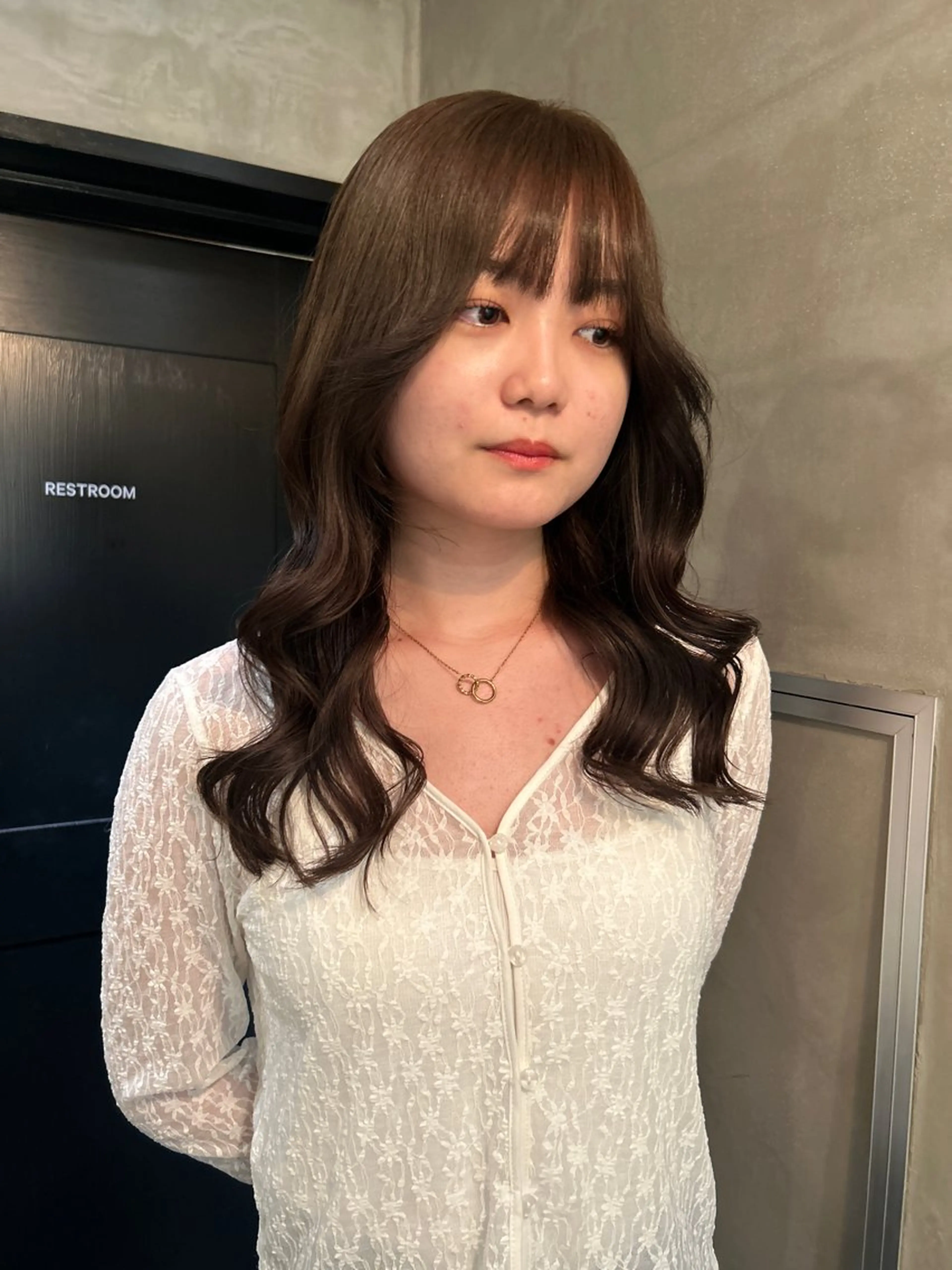 セミロング カラー ブリーチ ダブルカラー ブリーチなしカラー ヘアカラー トリートメント デザイン/アレンジ ❤︎イシイレイのヘアスタイル