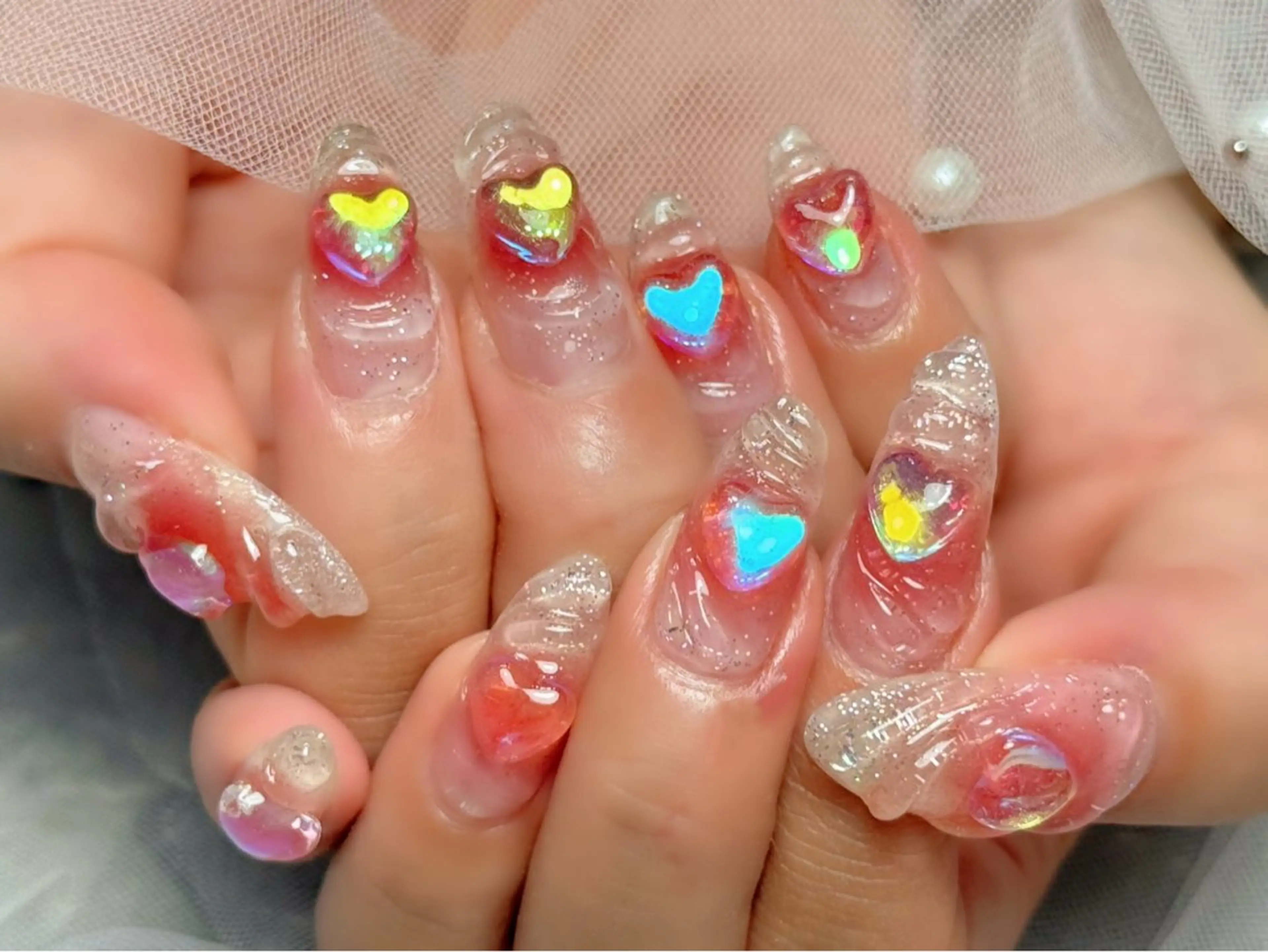 ネイル マジック ミラーのネイルデザイン