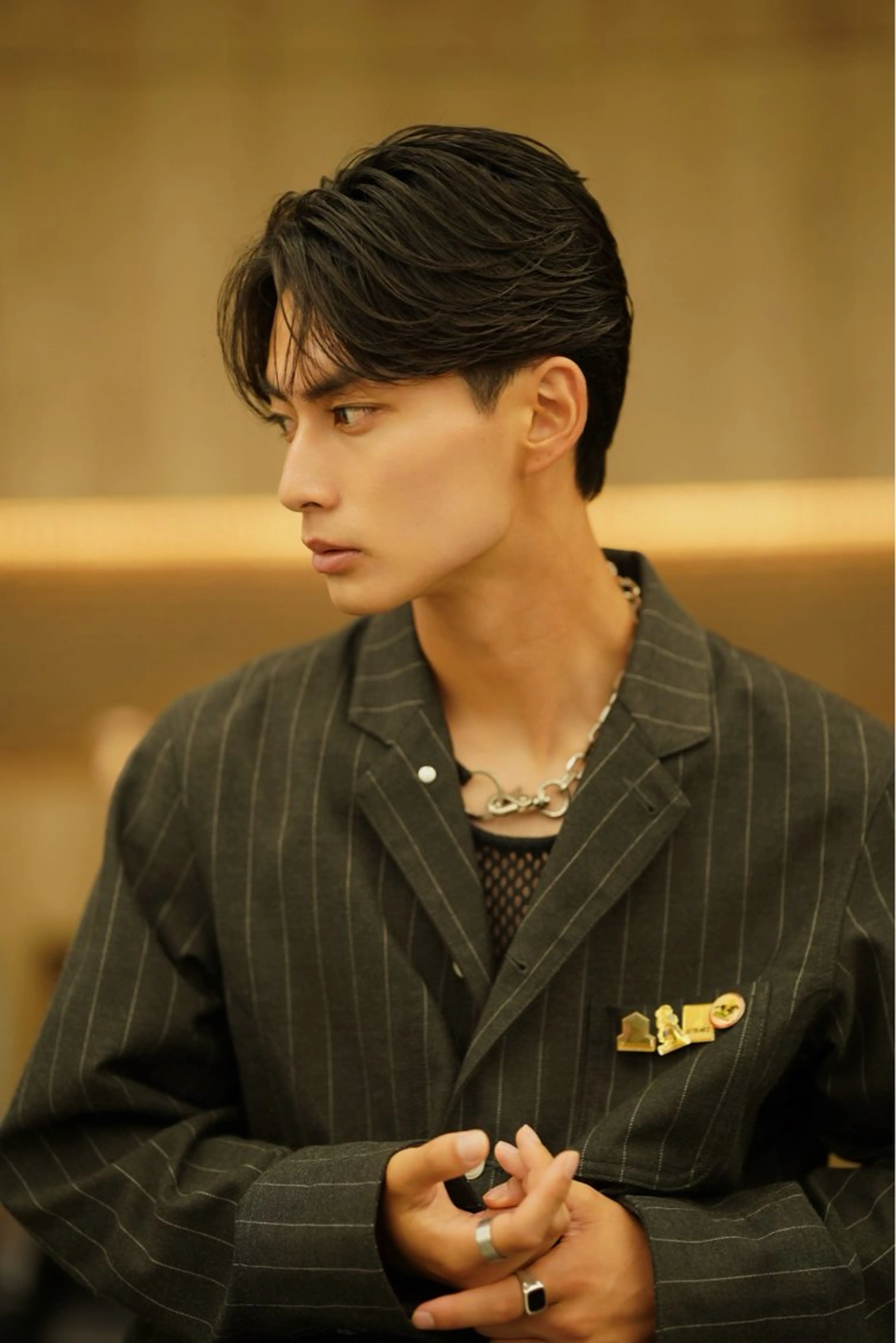 ショート メンズ men's salon alpha 新宿所属・メンズ特化/韓国ヘア 神崎光希のヘアスタイル