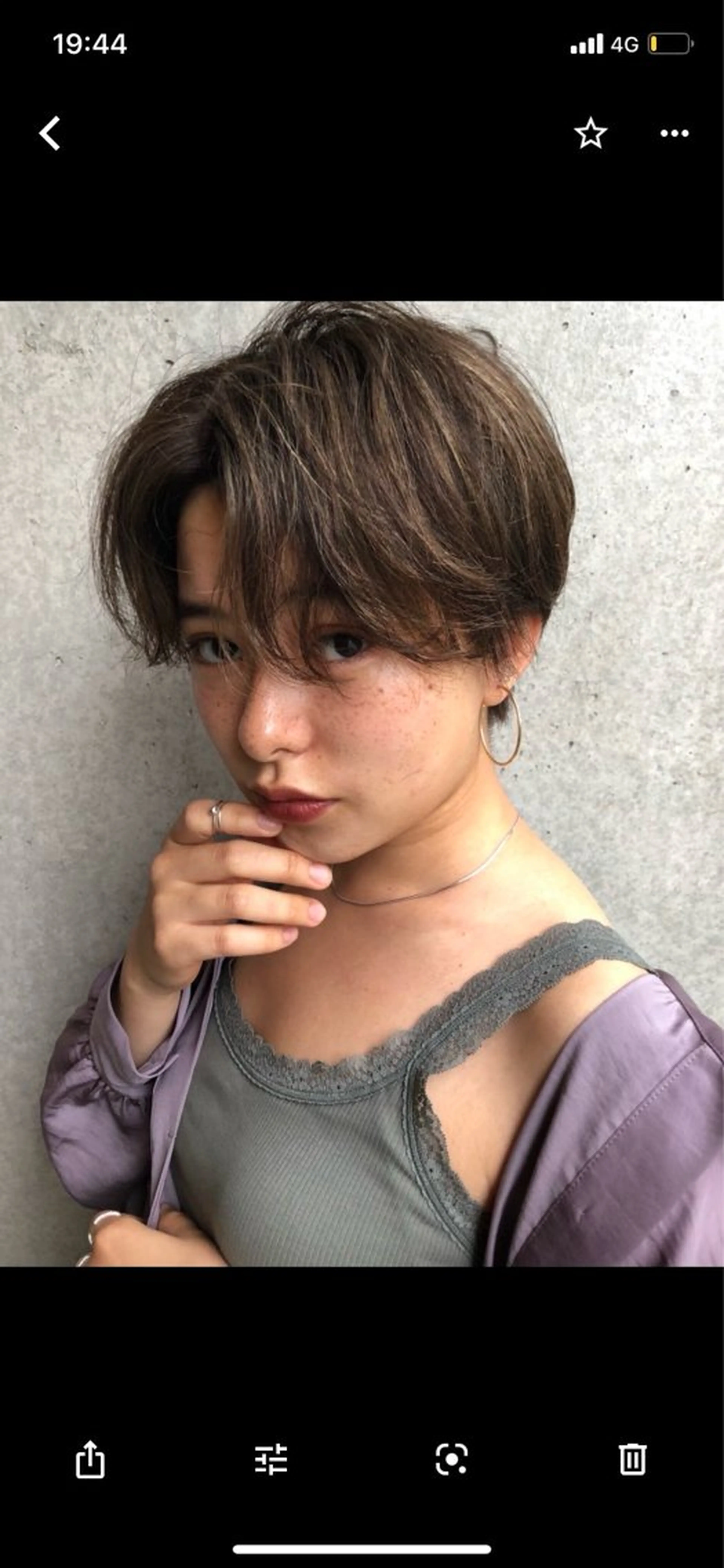 ショート 🌱大森柚紀🐇 うる艶髪🫧のヘアスタイル