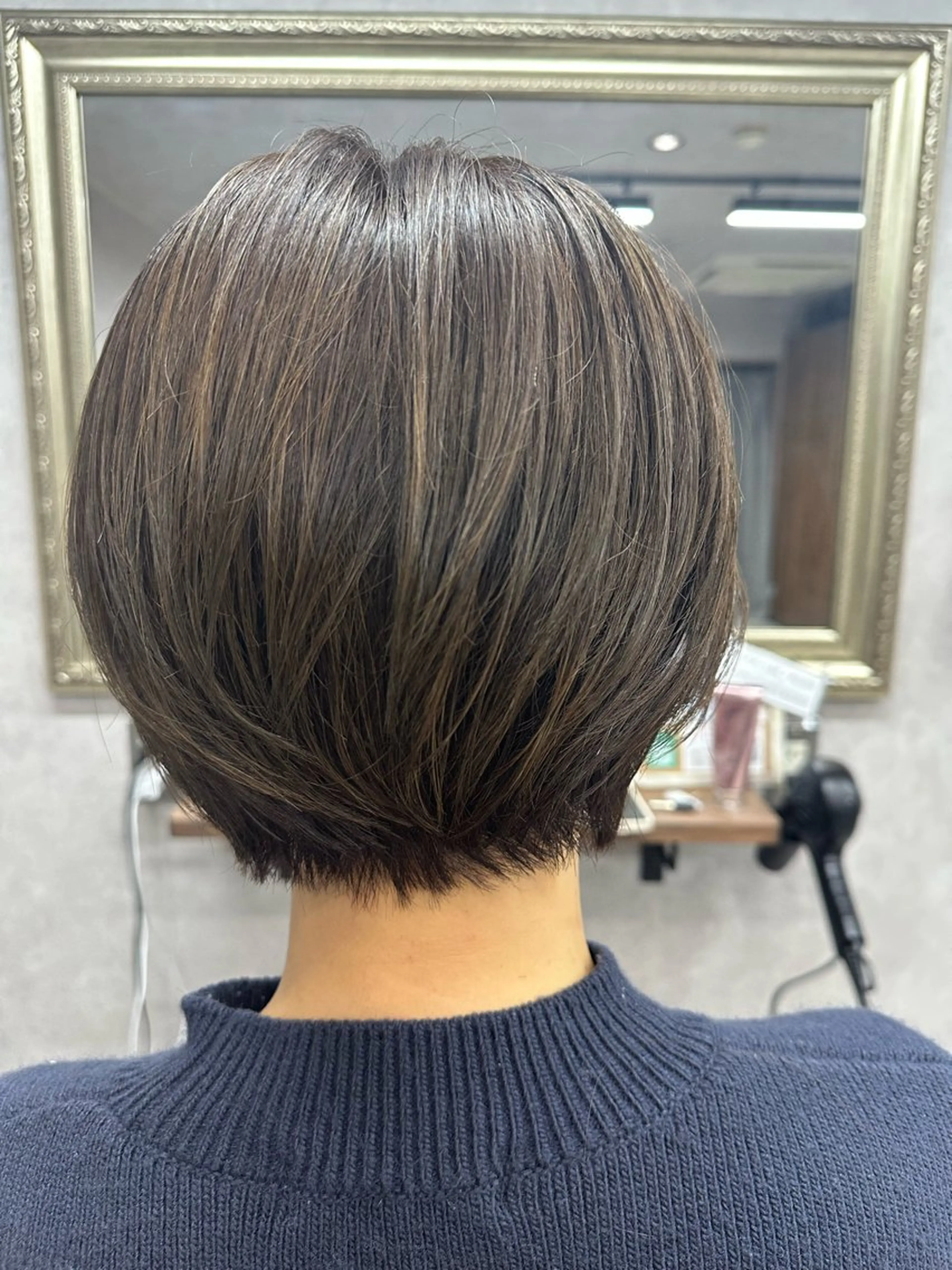 ショート カラー カット ヘアカラー Lien 深井店のヘアスタイル