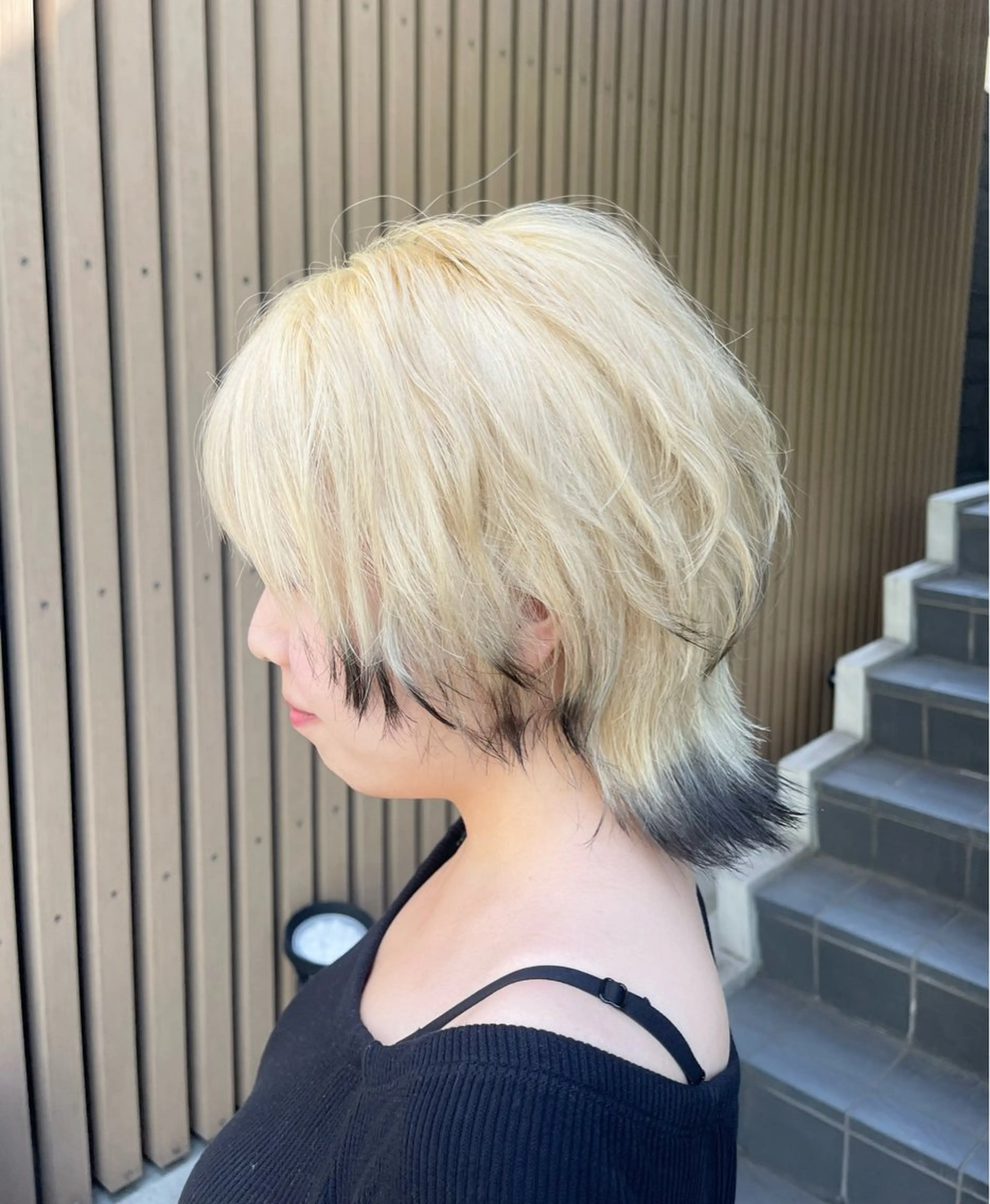 カラー 東梅田エリアカラー ヘアセットNo. 1のヘアスタイル