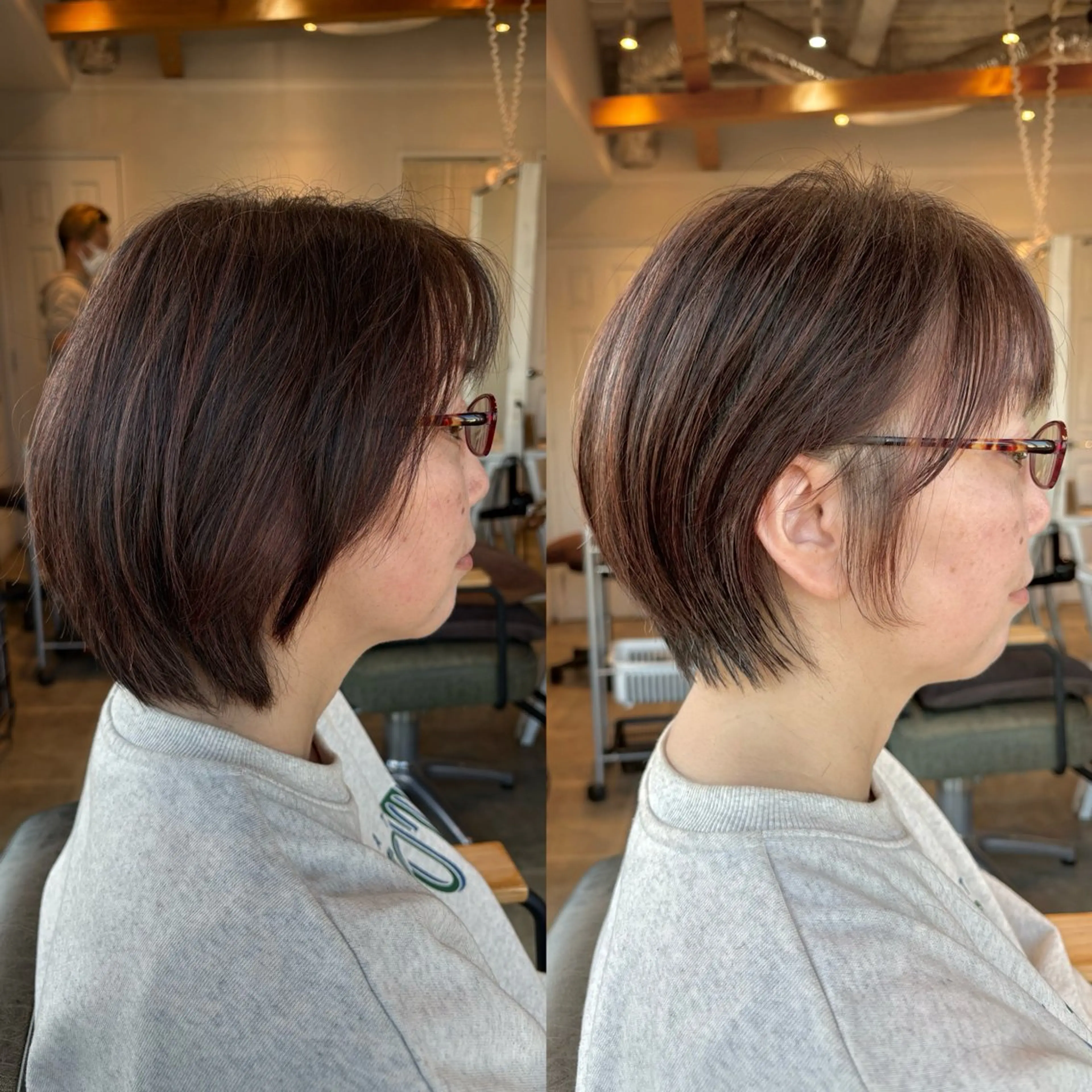 ショート ショートヘア カット ヘアカラー トリートメント 🍃ボブ&ショート 特化🍃髪質改善🍃のヘアスタイル