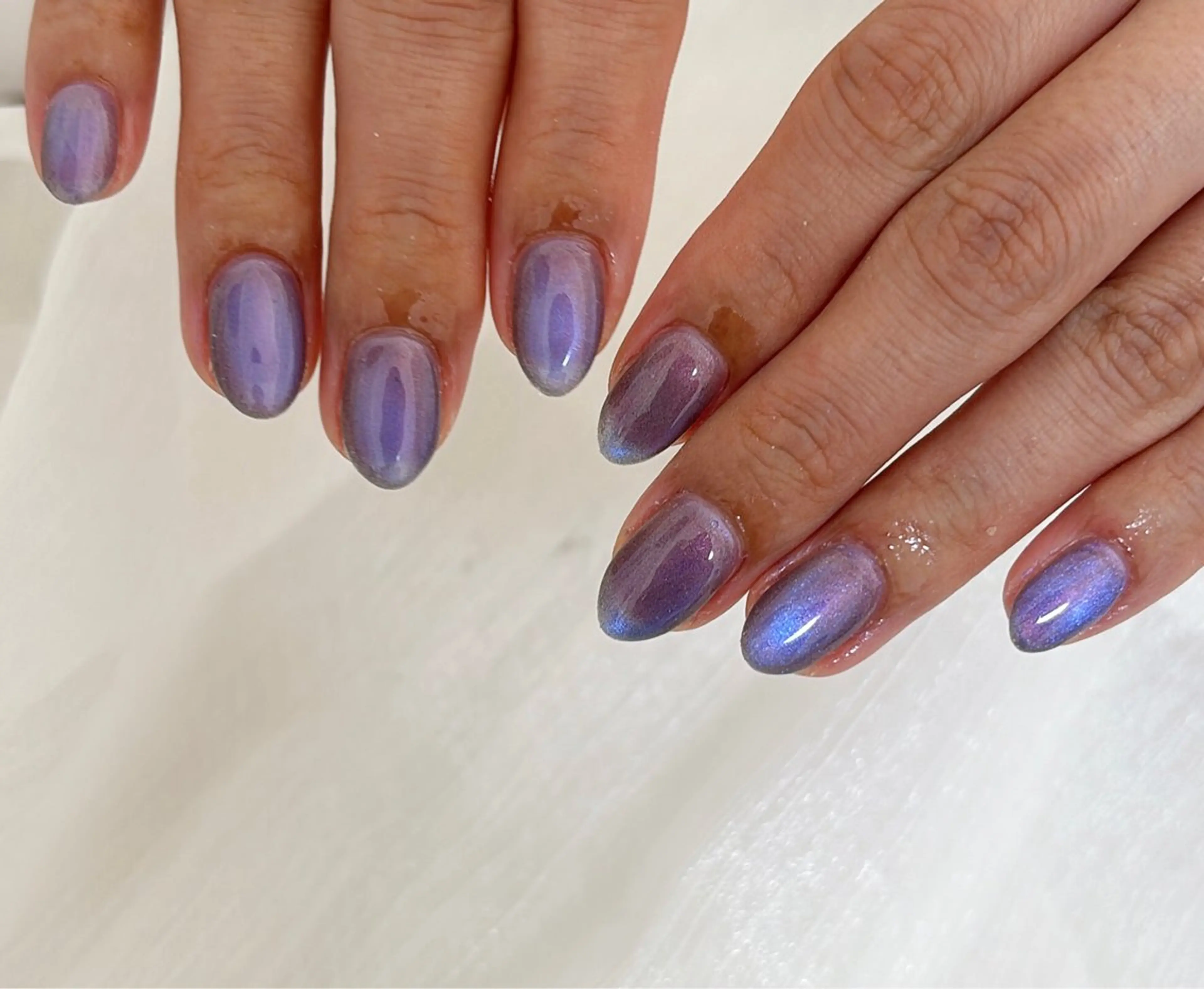 ネイル オーロラネイル フットネイル フレンチネイル ジェルネイル ハート ハンドネイル mogunail &blowのネイルデザイン