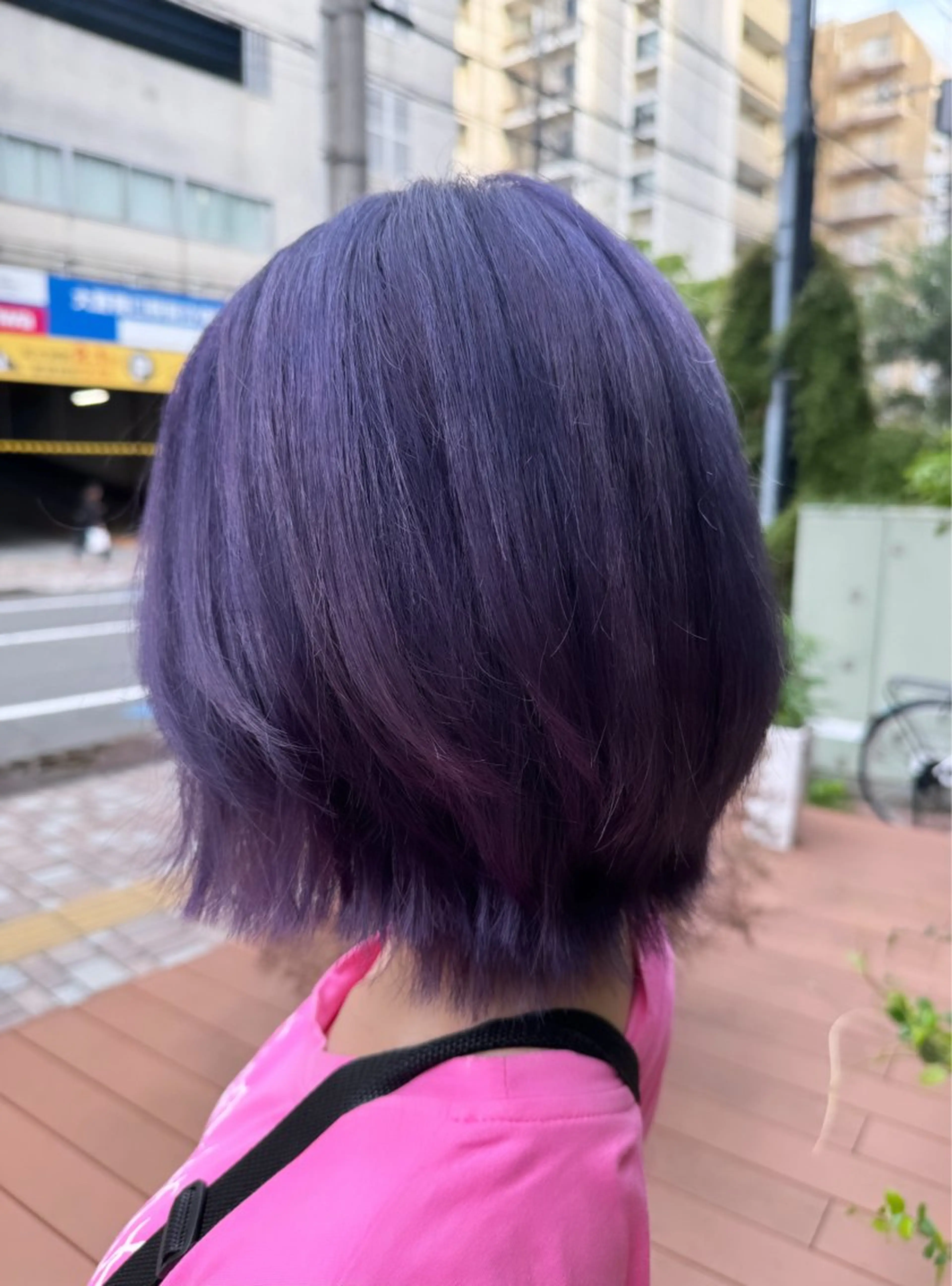 ショート カラー ラベンダーカラー ヘアカラー 🫧🧸カラーヘアメ 🫧MIO🧸🫧のヘアスタイル