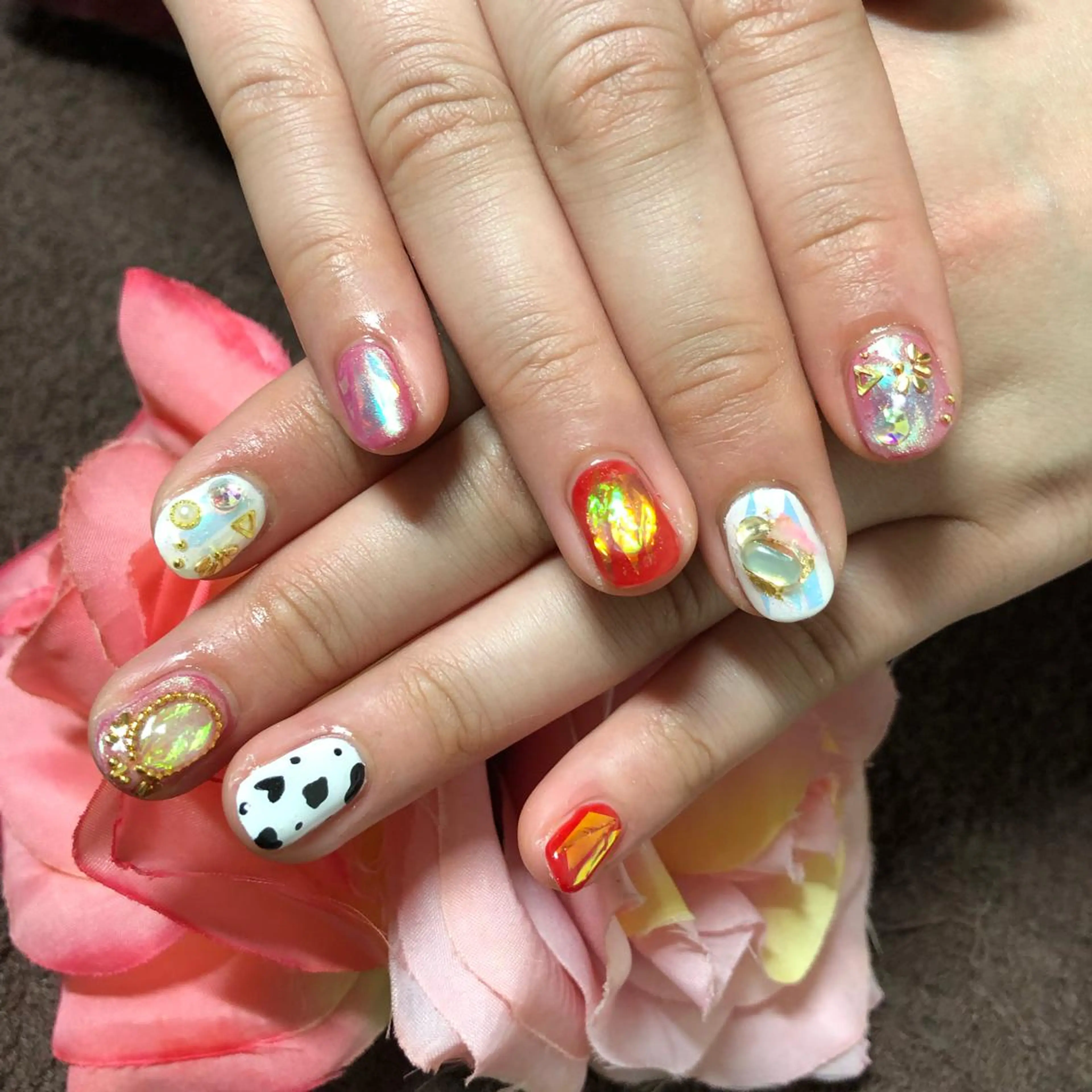 ショート ネイル アートネイル 《LB》ラブリエ Nail&eyeのマツエク・マツパデザイン