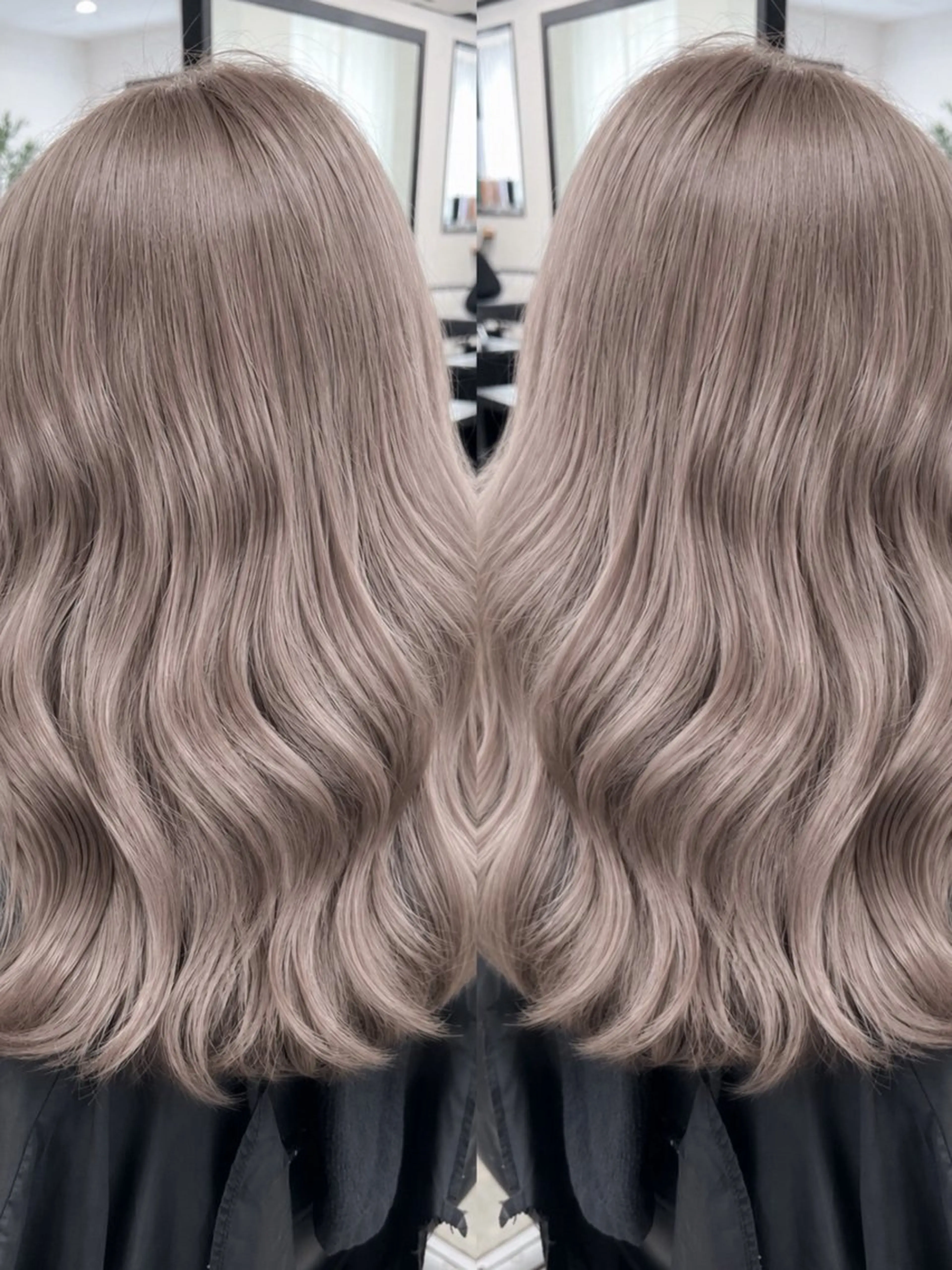 ロング カラー ブリーチ ヘアカラー C'LD Hair トモヤのヘアスタイル