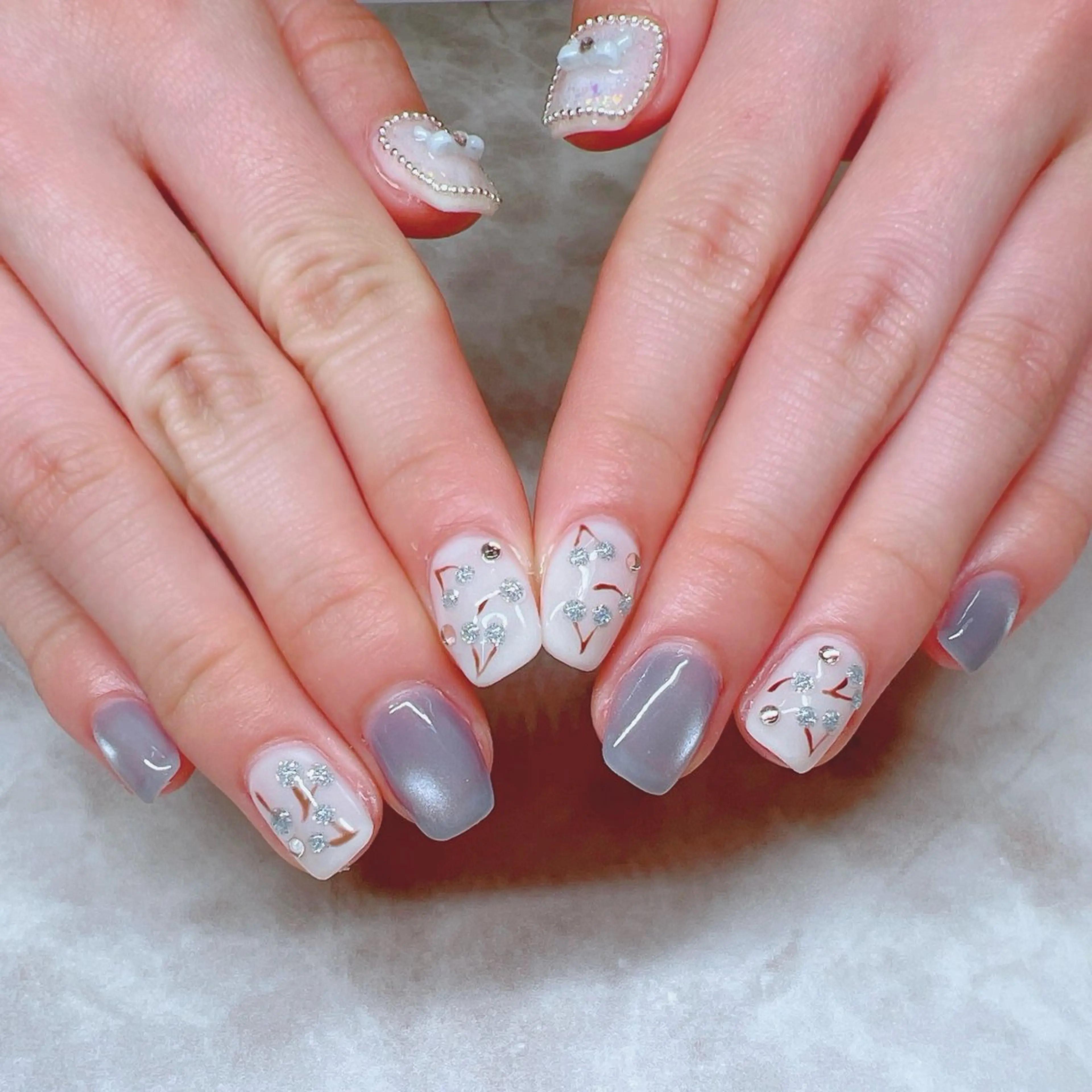 ネイル ワンホンネイル ハンドネイル Chipi Neneのネイルデザイン