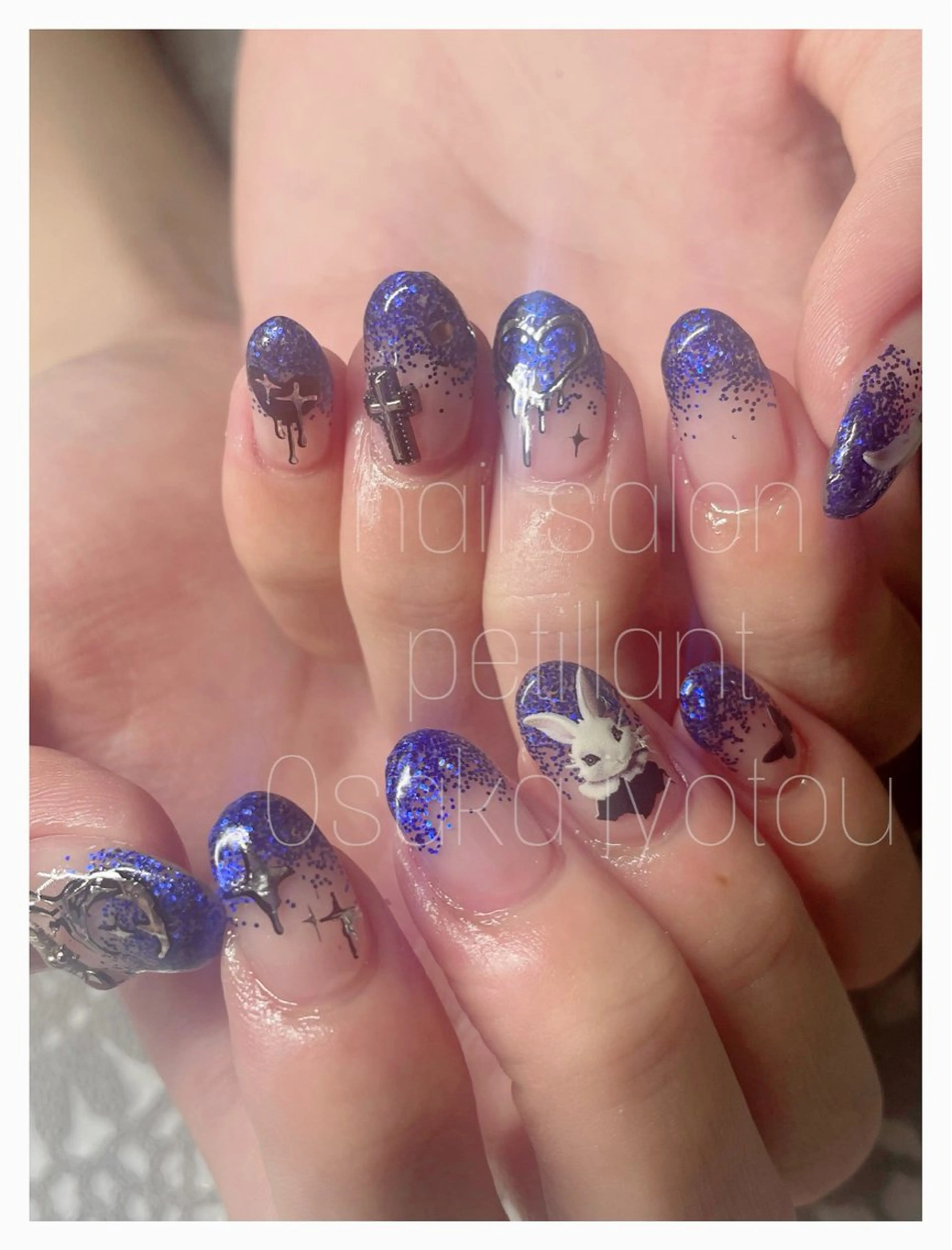 ネイル アートネイル おそろいネイル petillant所属・nail salon petillantのネイルデザイン