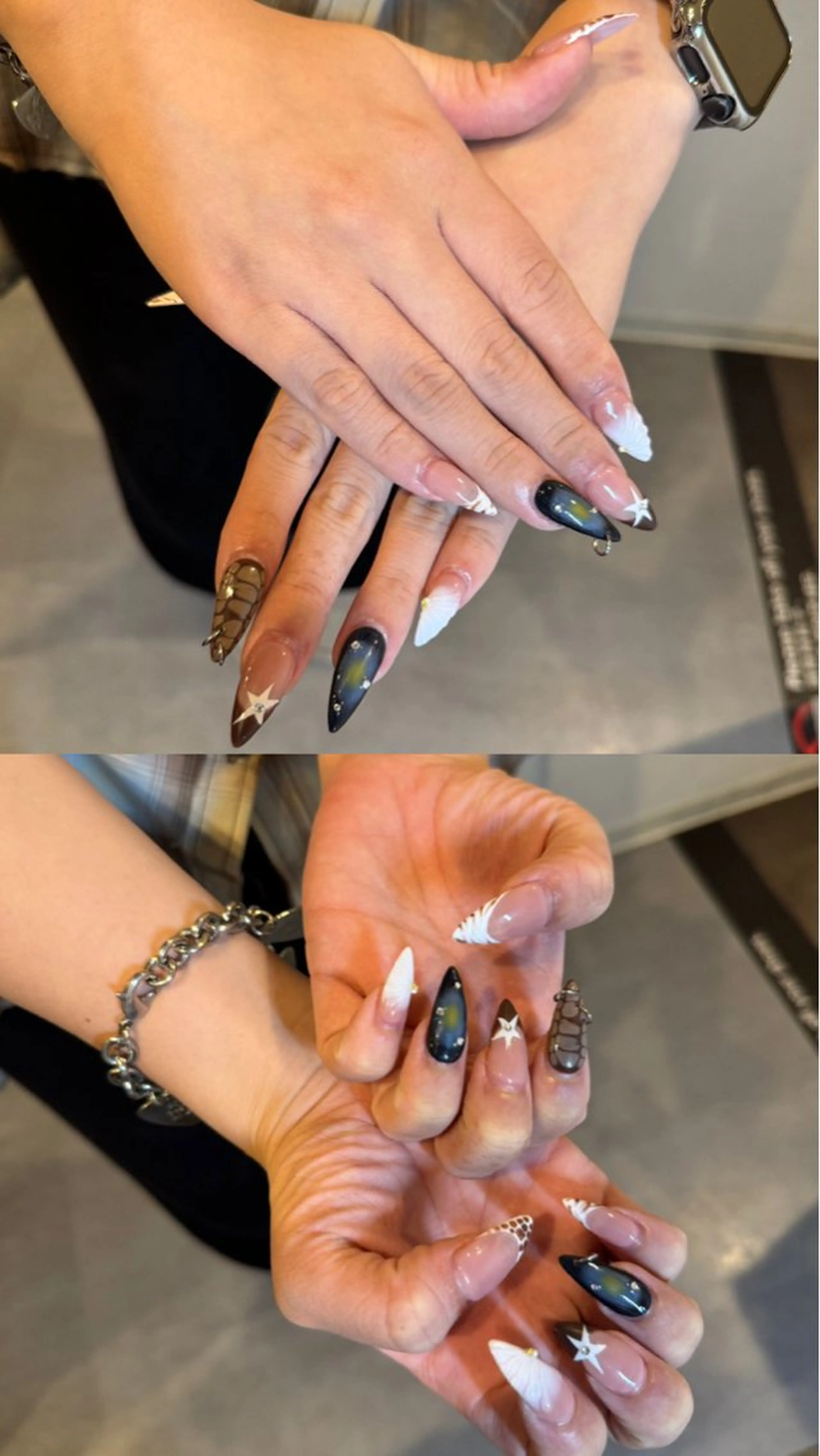 ネイル ハンドネイル 濱岡 咲のネイルデザイン