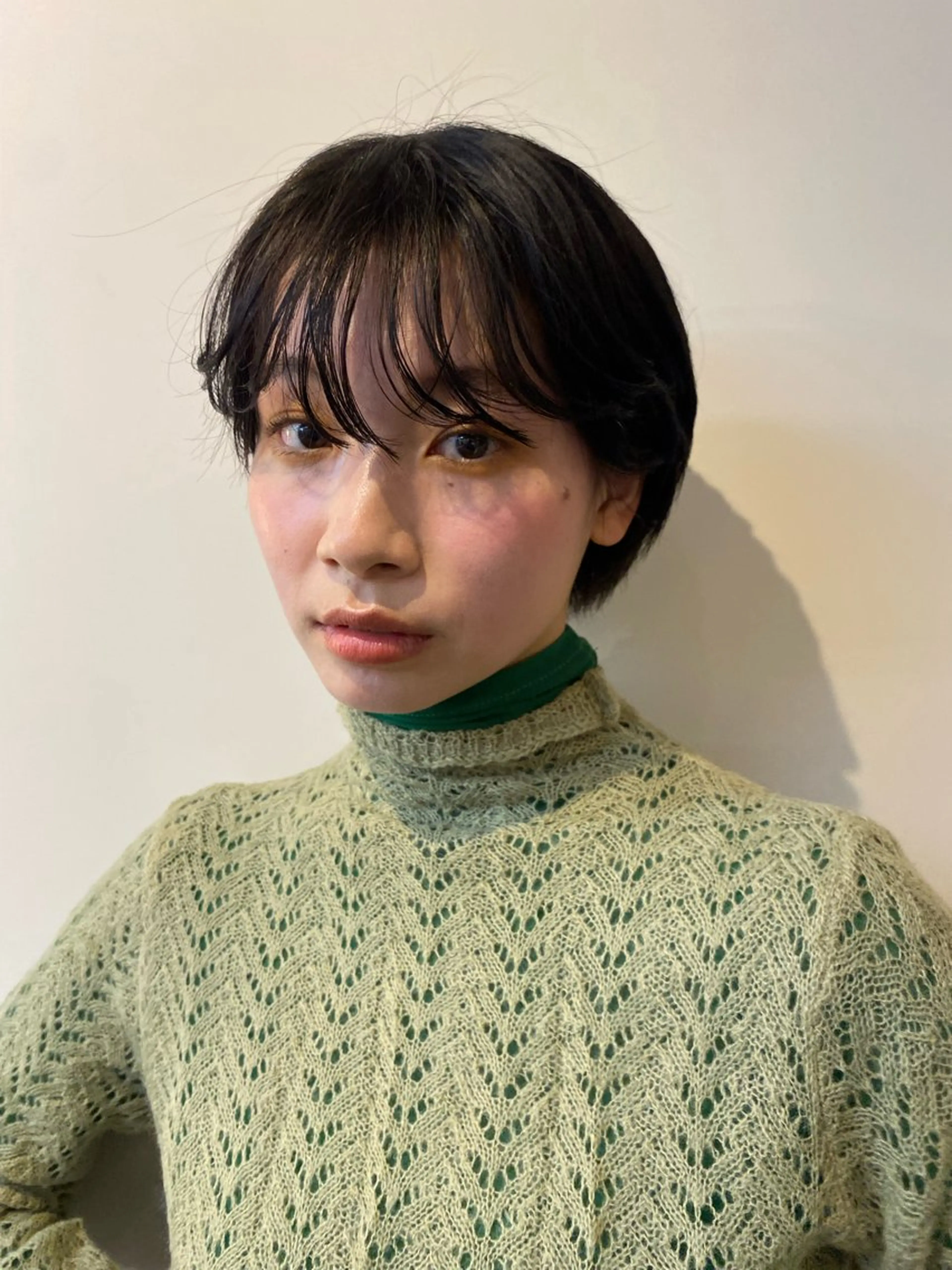ショート 原田 梓未のヘアスタイル