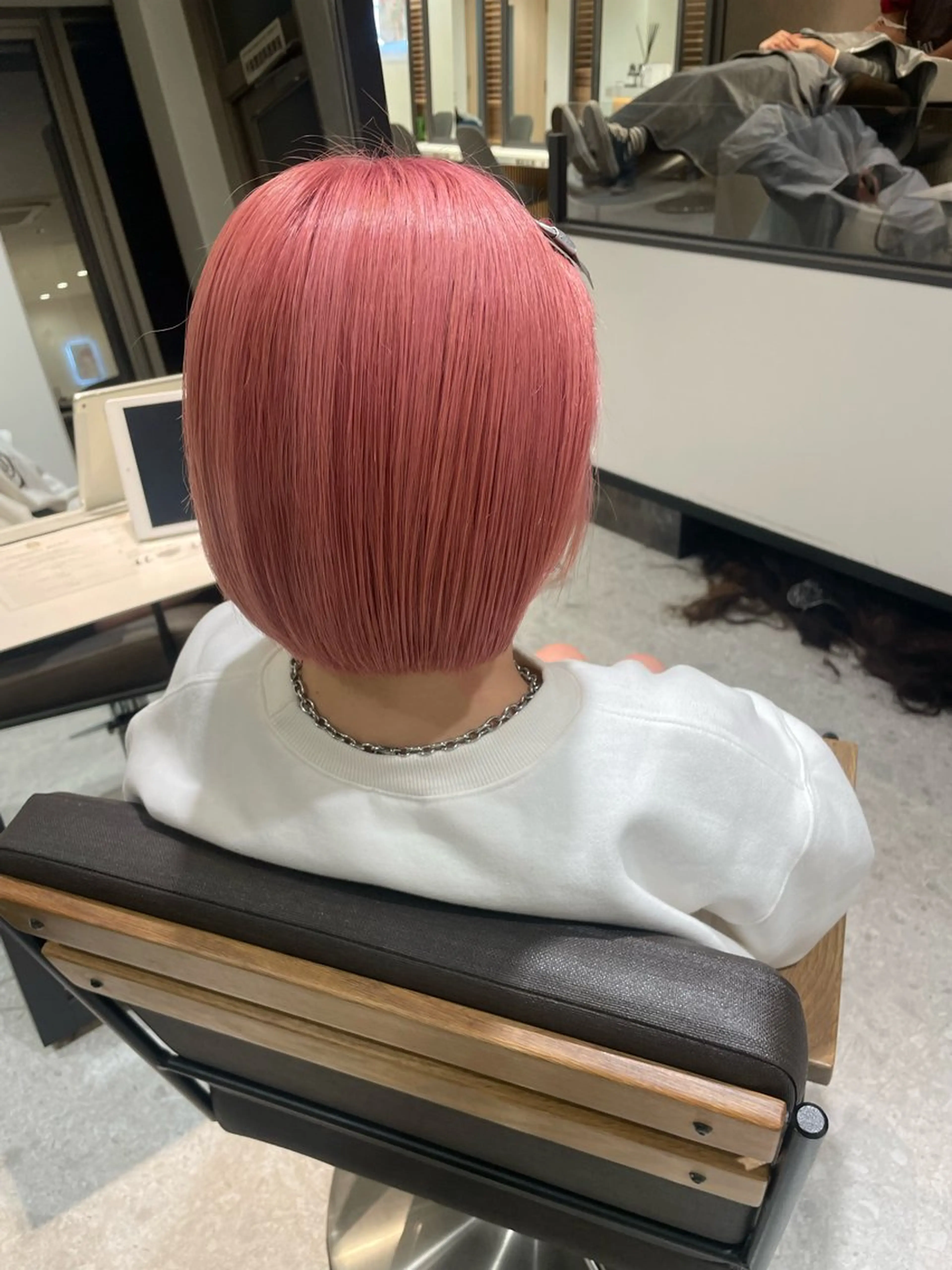ショート カラー ヘアカラー トリートメント Aster 店長 れおん✂️のヘアスタイル