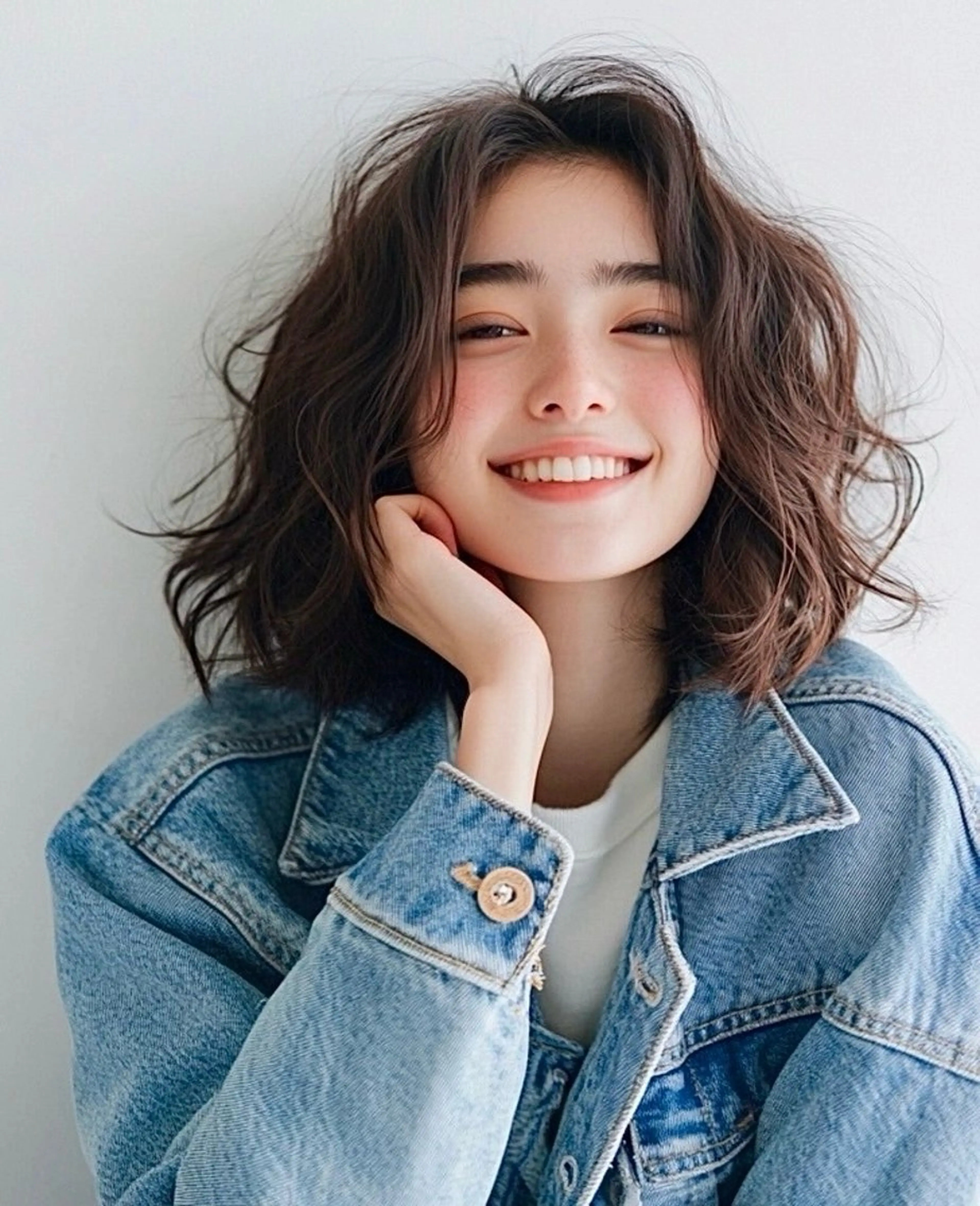 ミディアム パーマ 🗣メンズパーマ🗣 YUTOのヘアスタイル