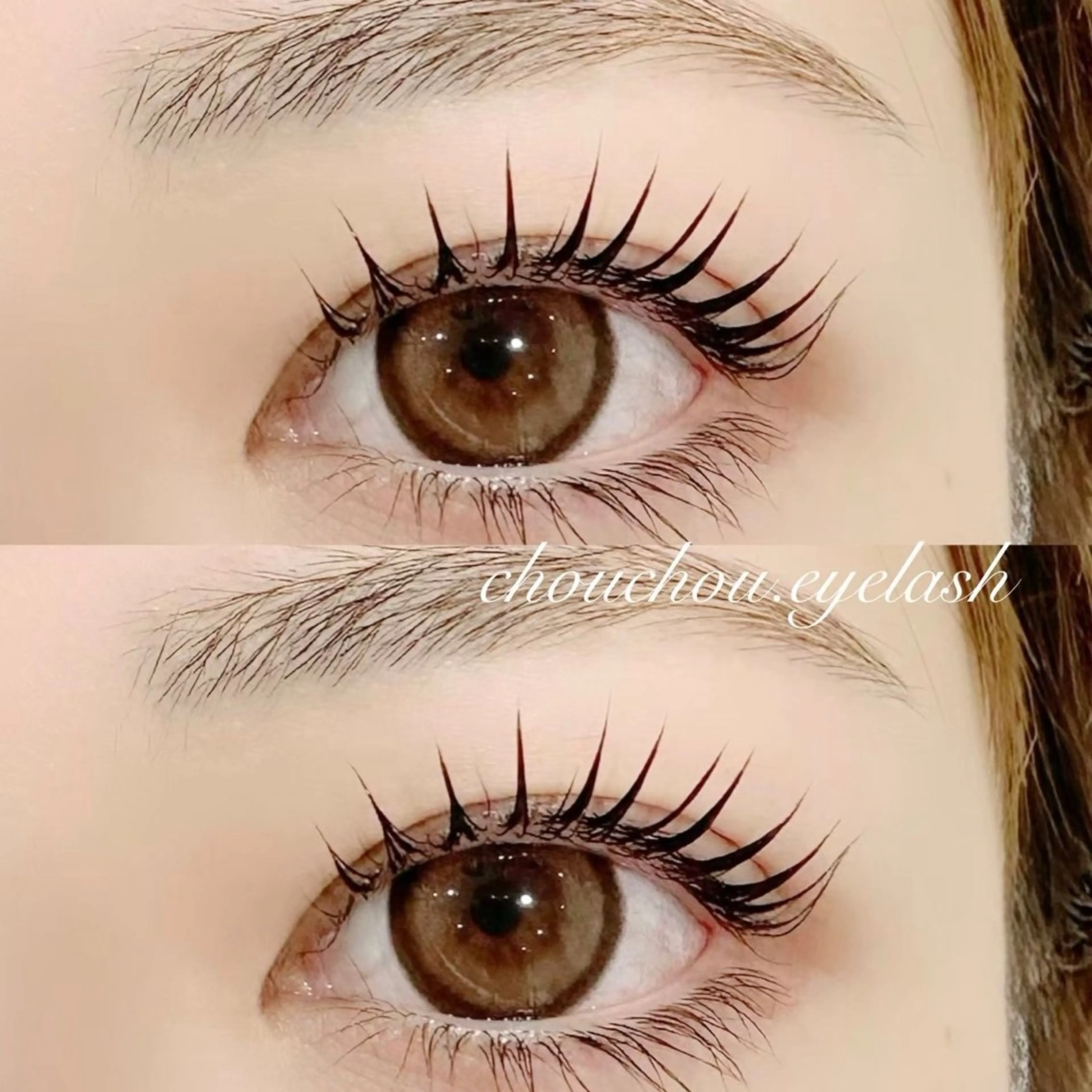 マツエク・マツパ 尾﨑 りおのマツエク・マツパデザイン