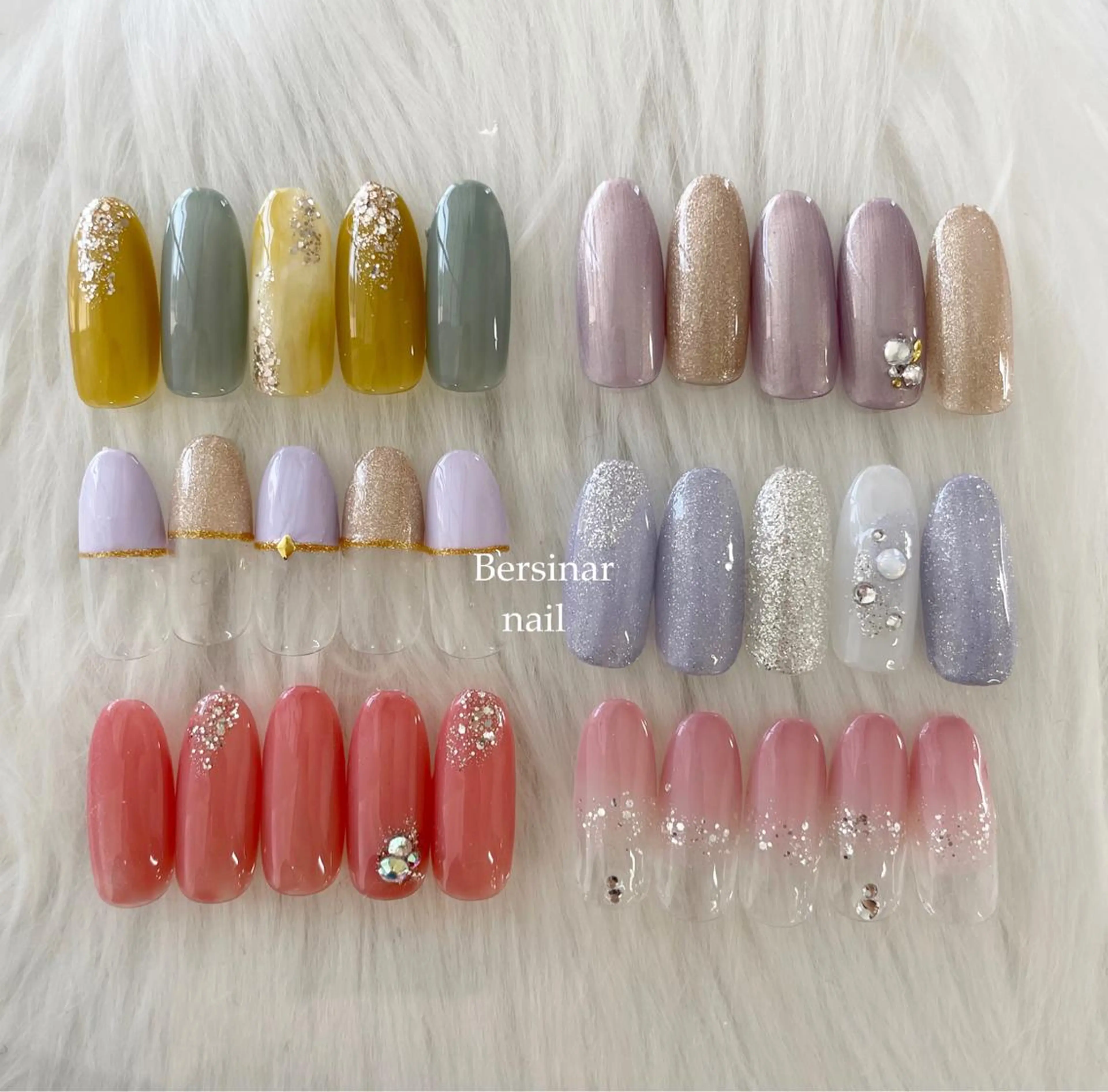 ネイル Bersinar nail所属・Bersinar nail(rina)のネイルデザイン