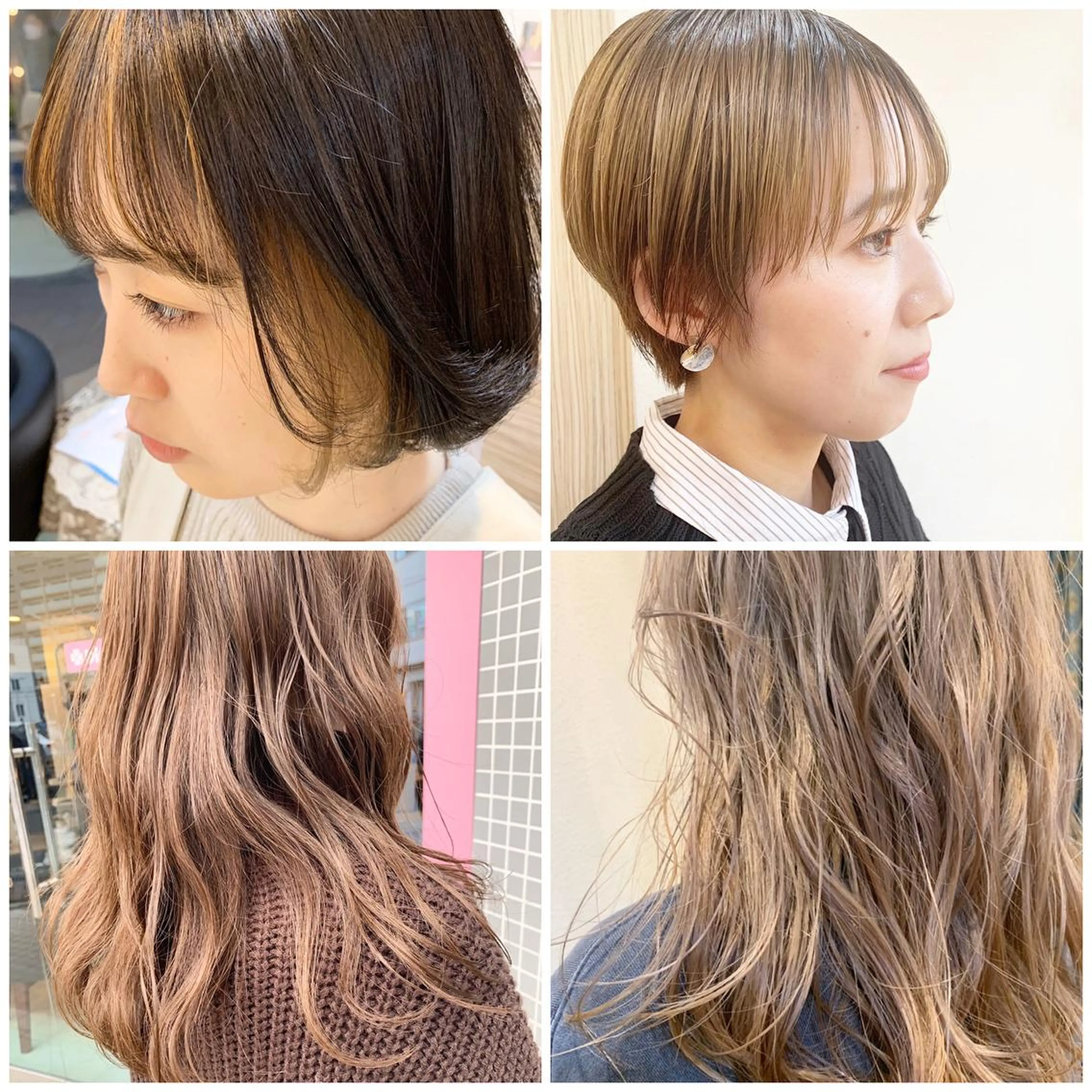 カラー ヘアカラー トリートメント ヘアセット 🌸スタイリスト 山浦美恵のヘアスタイル