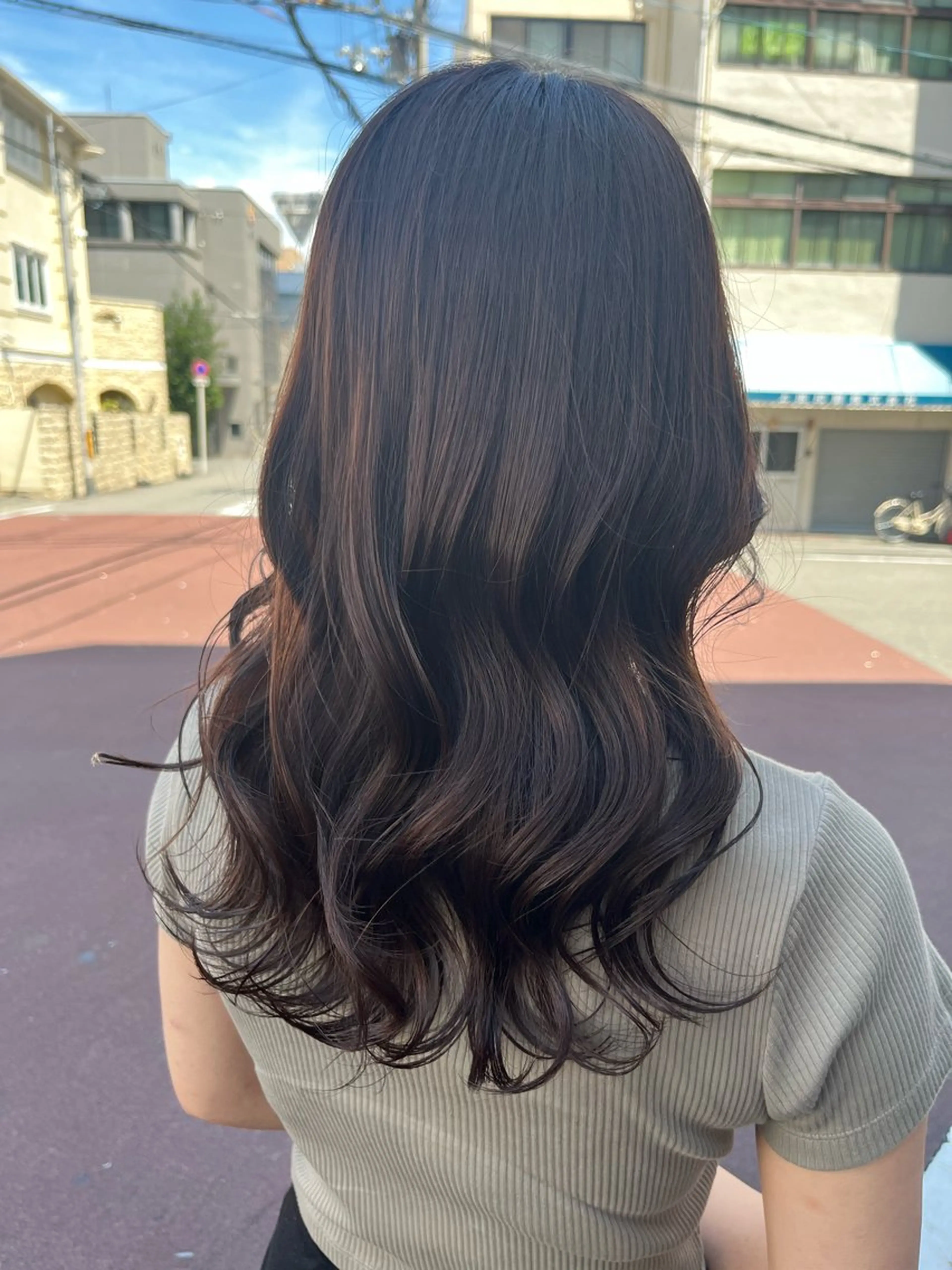 セミロング 藤倉なつみ /玉造のヘアスタイル