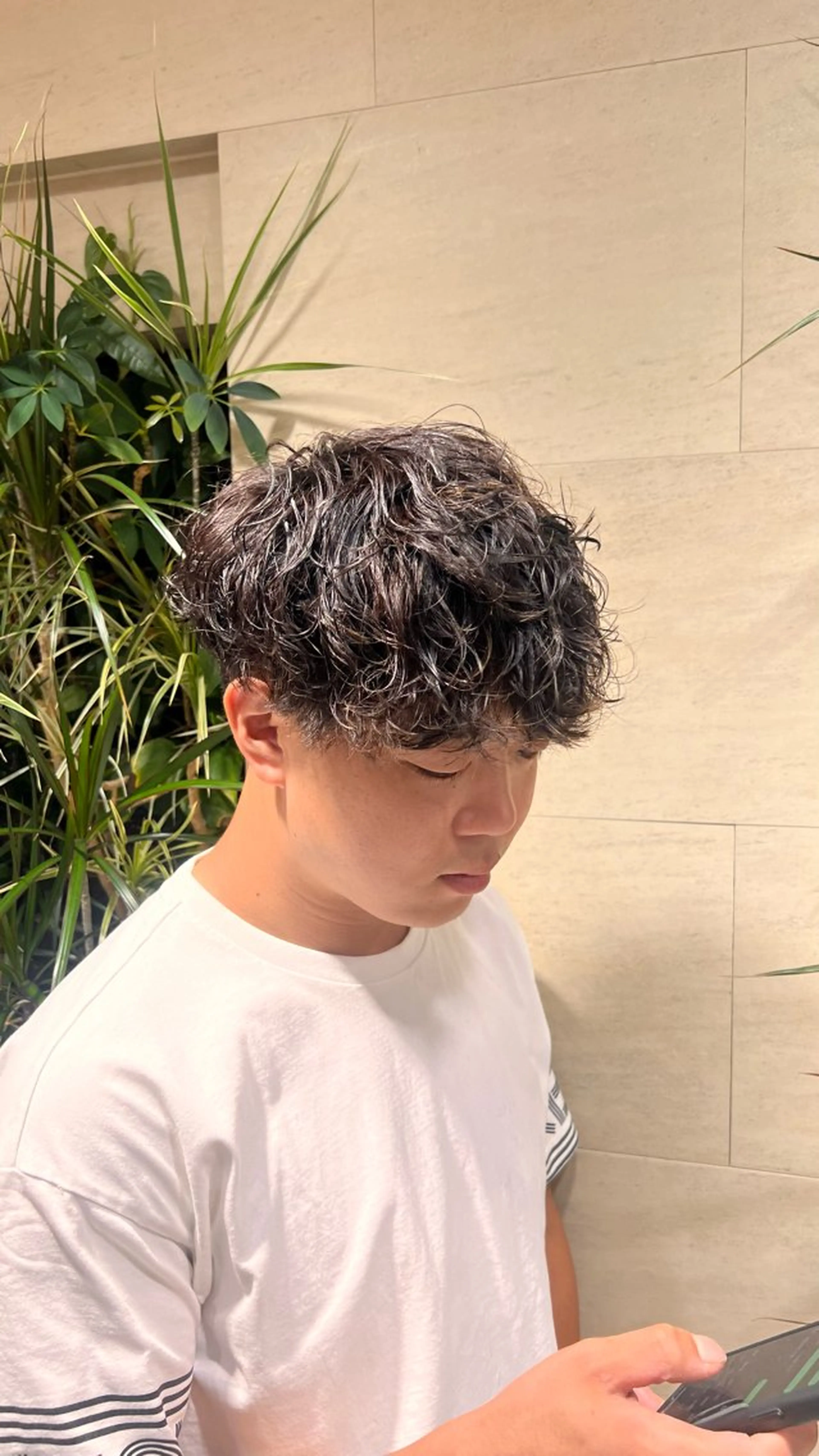 メンズ メンズパーマ カット パーマ メンズカット/メン ズパーマ/鎌倉/ユウのヘアスタイル