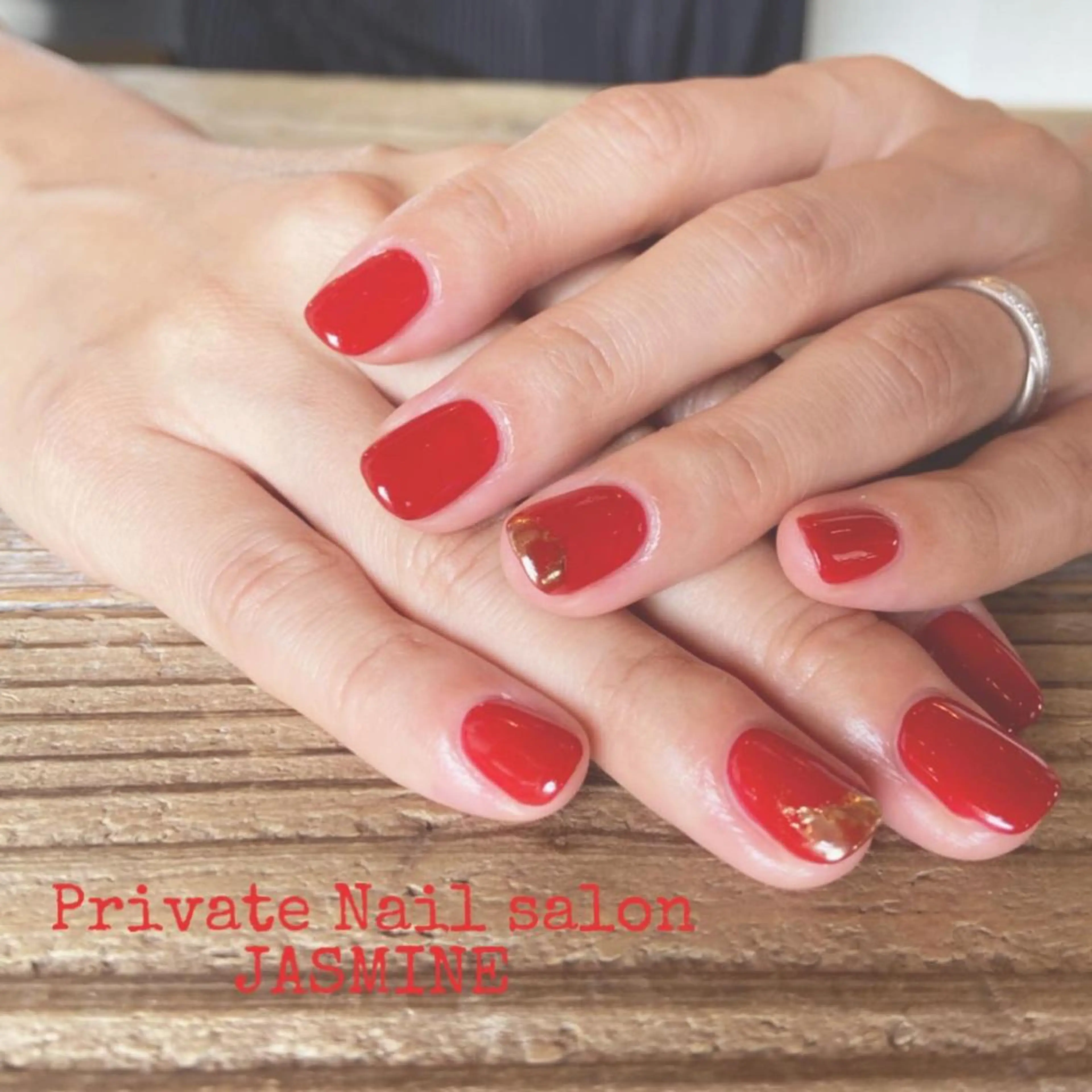 ネイル アートネイル ミラーネイル ワンカラーネイル Nail salon JASMINEのネイルデザイン