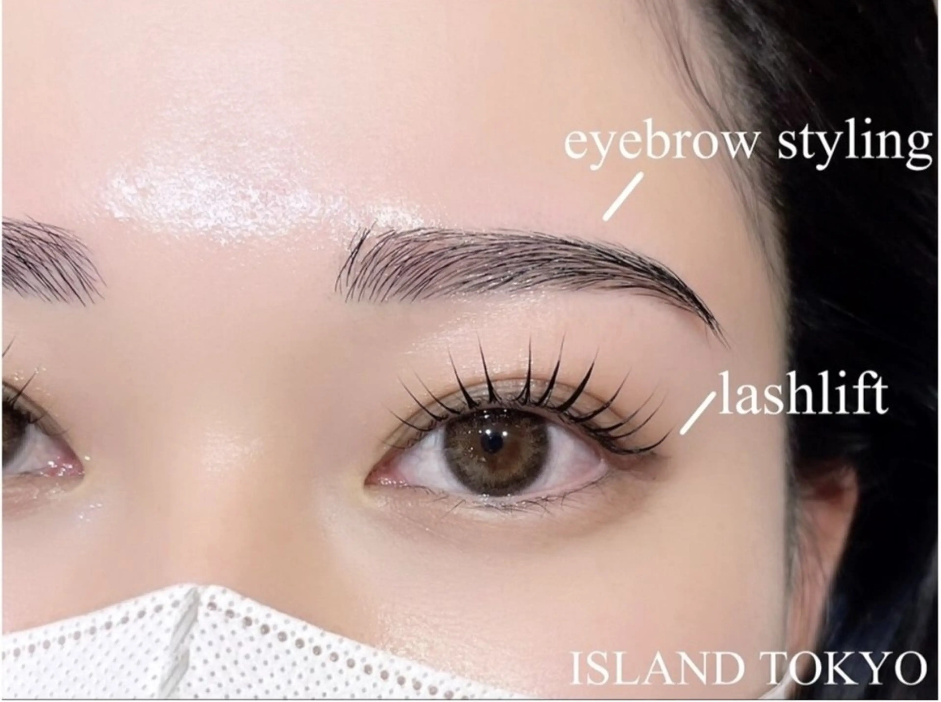 アイブロウ ISLAND ONISHIのマツエク・マツパデザイン