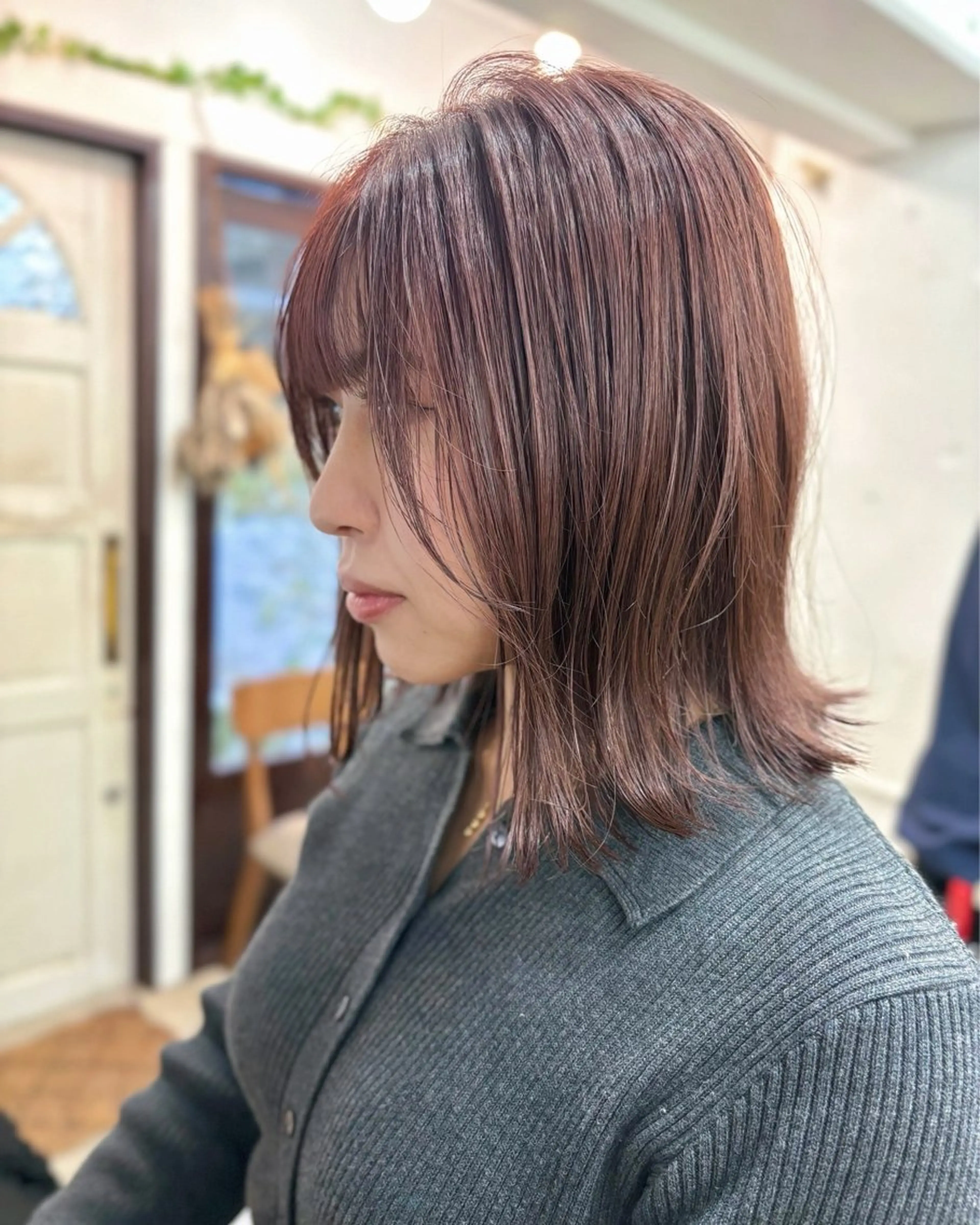 ミディアム ボブ ayano🫧 《CIEN》のヘアスタイル