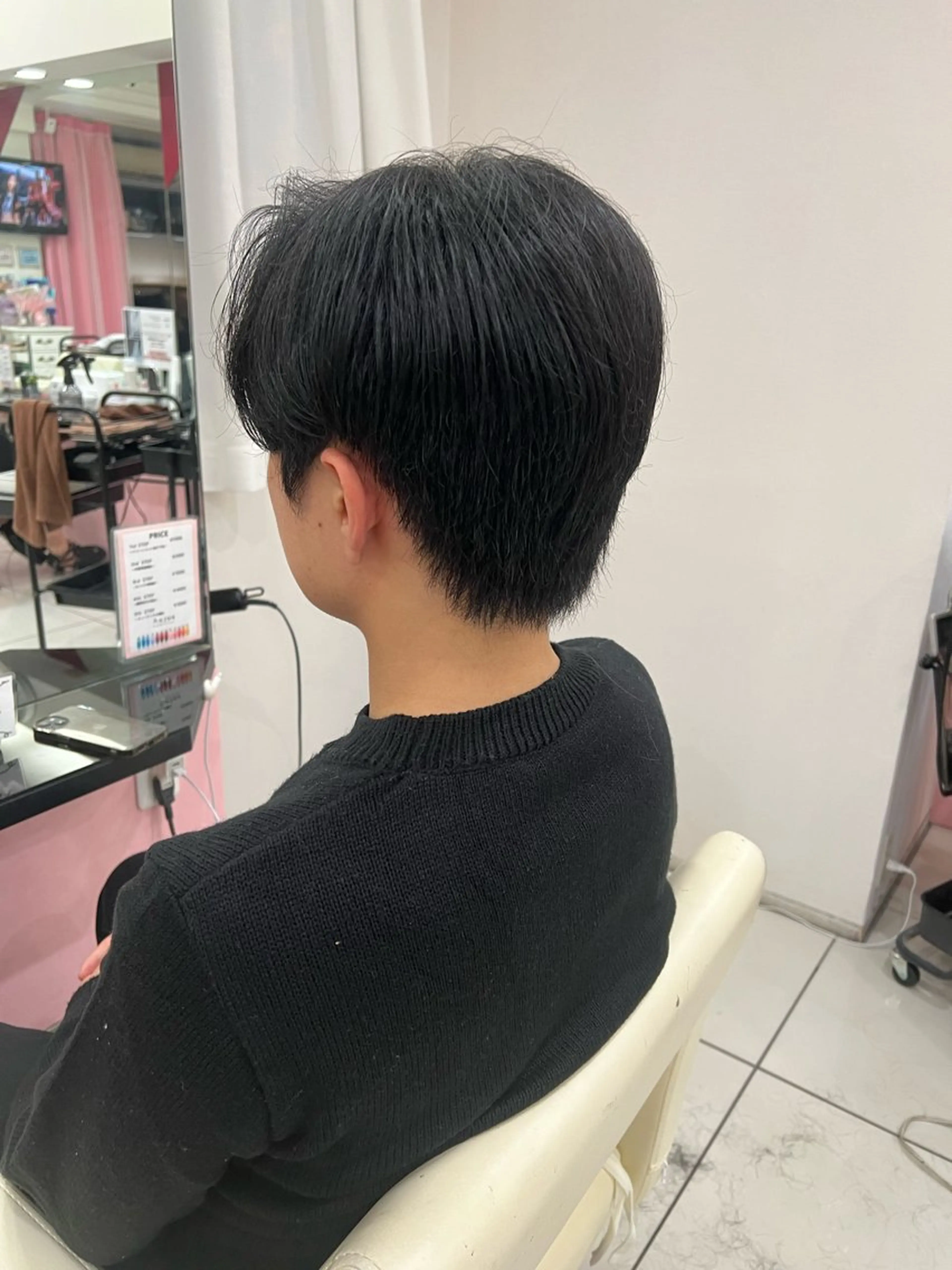 ショート メンズ season エクステ/ヘアカラーのヘアスタイル