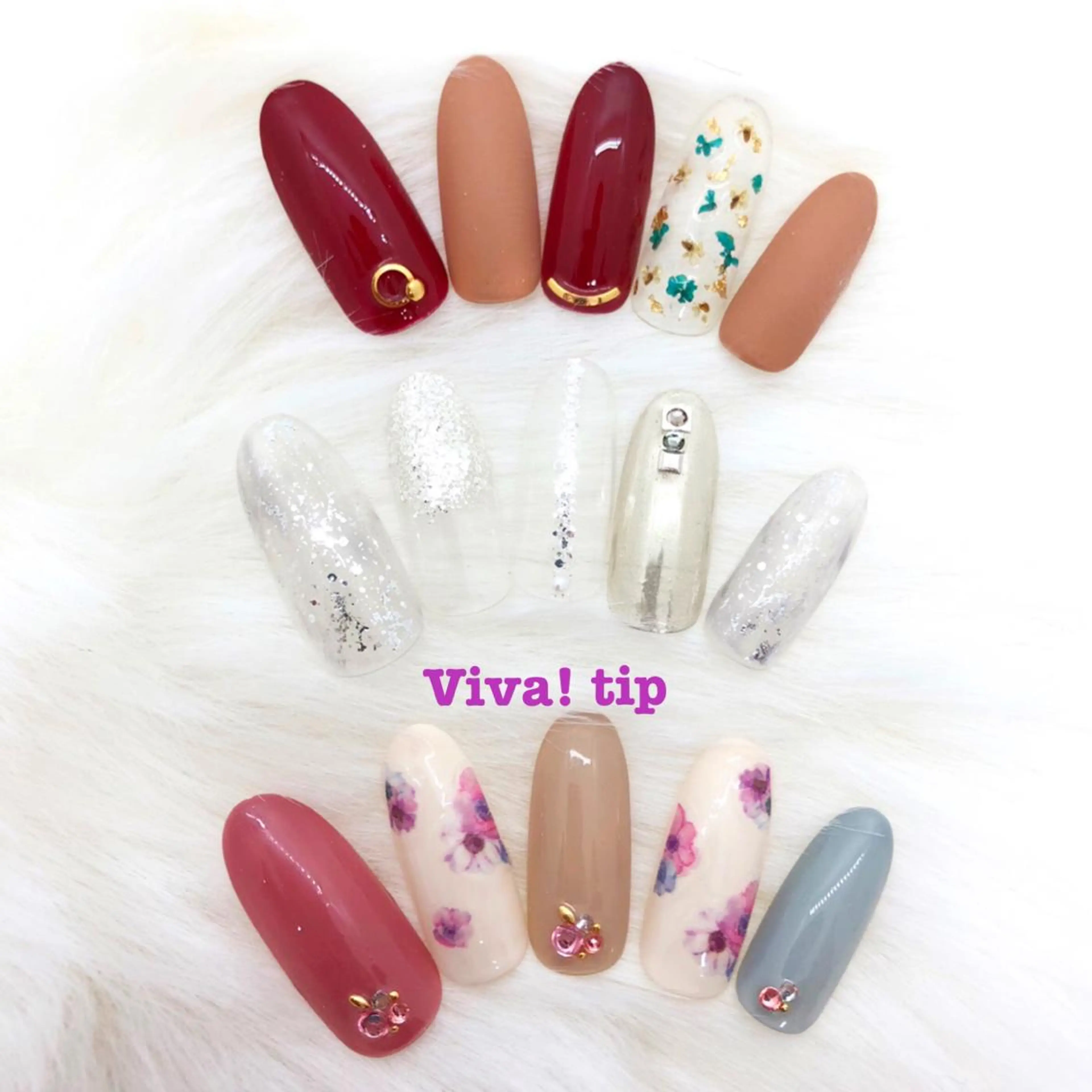 ネイル Viva!tip ビバティップネイルのネイルデザイン