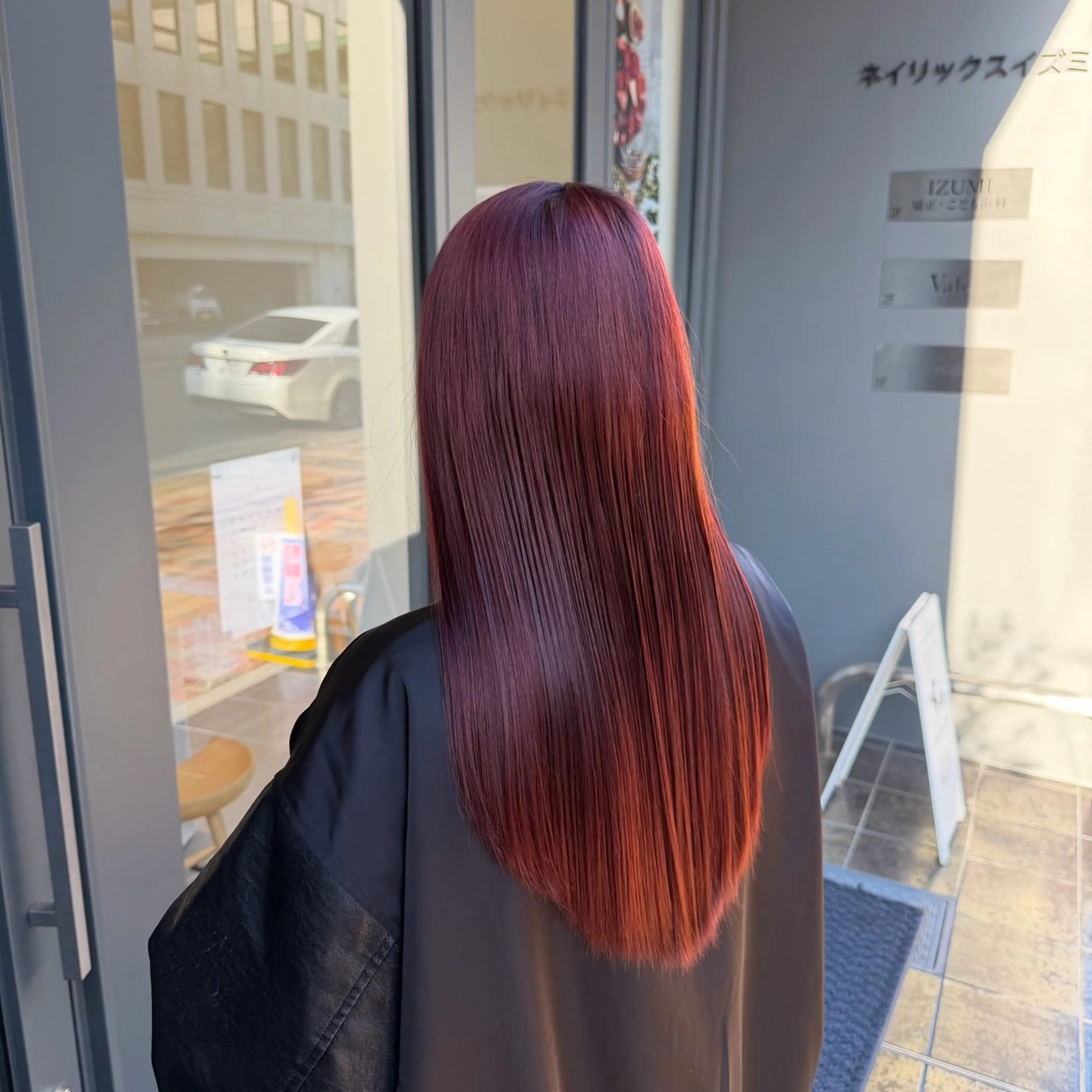 ロング カラー ヘアカラー トリートメント vale 🤍akane🤍のヘアスタイル