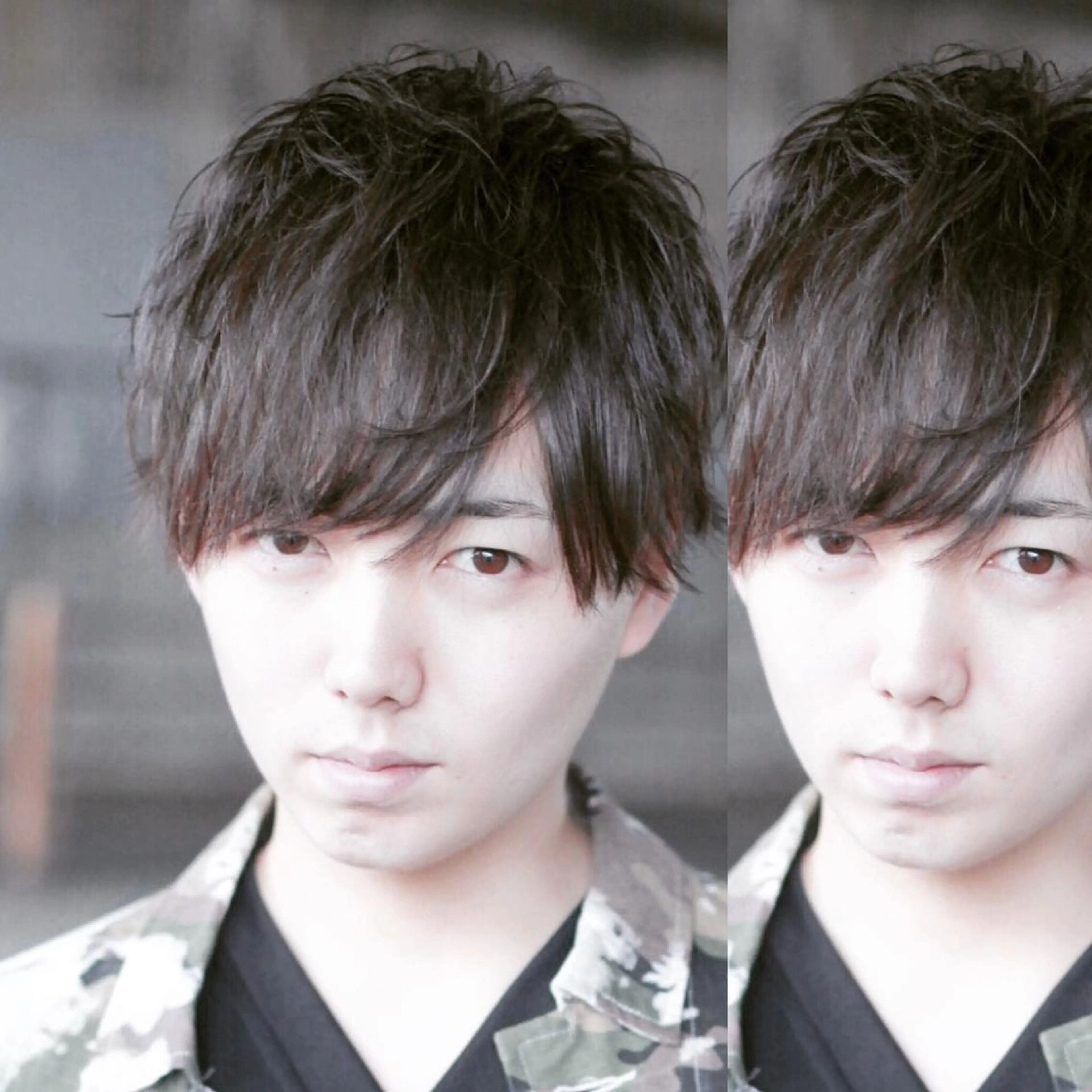 ショート カラー メンズ メンズヘア特化 崎田 成人のヘアスタイル