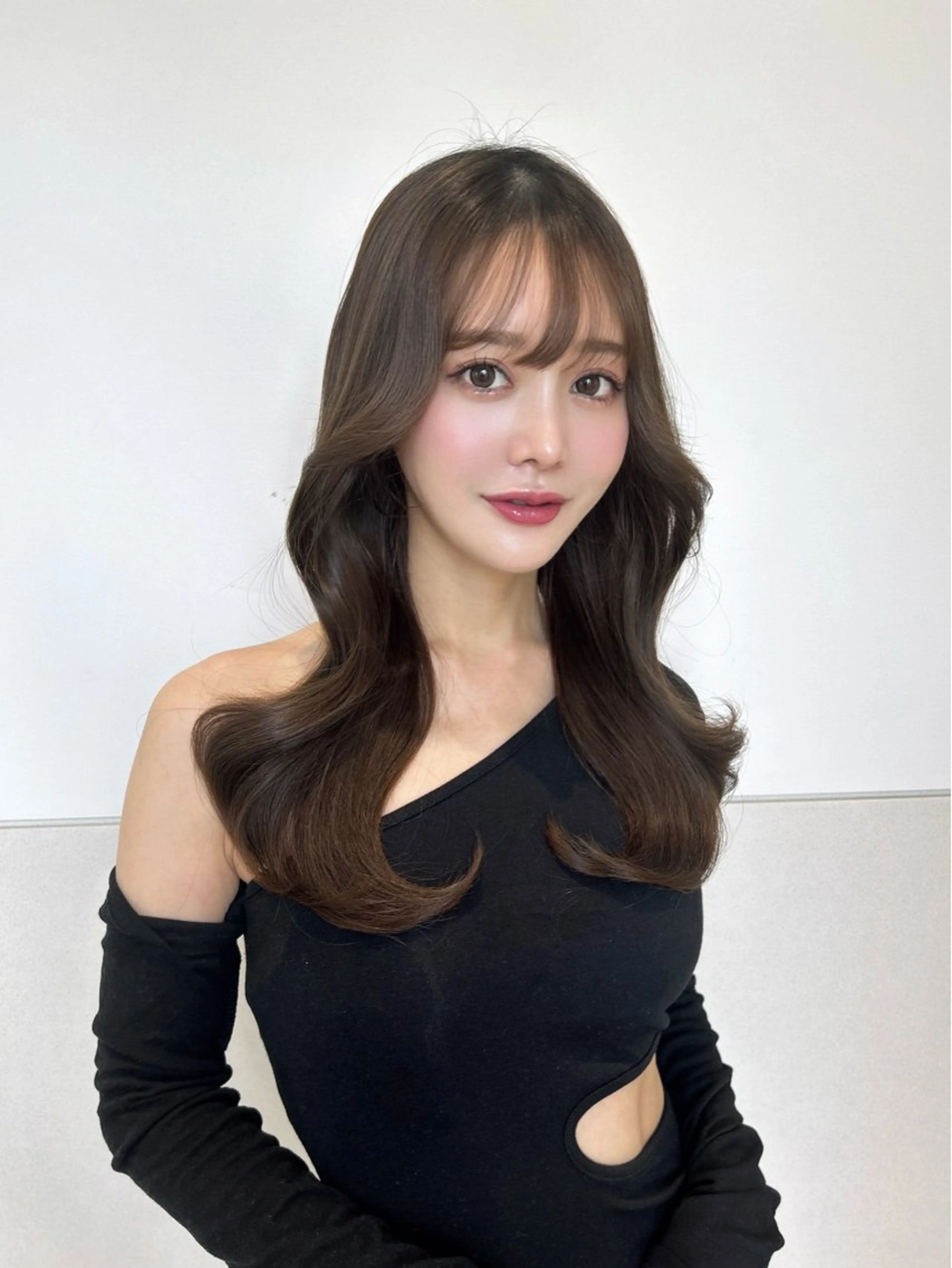 ロング カラー 🩷韓国ヘア/ヨシン モリ🩷Maikaのヘアスタイル