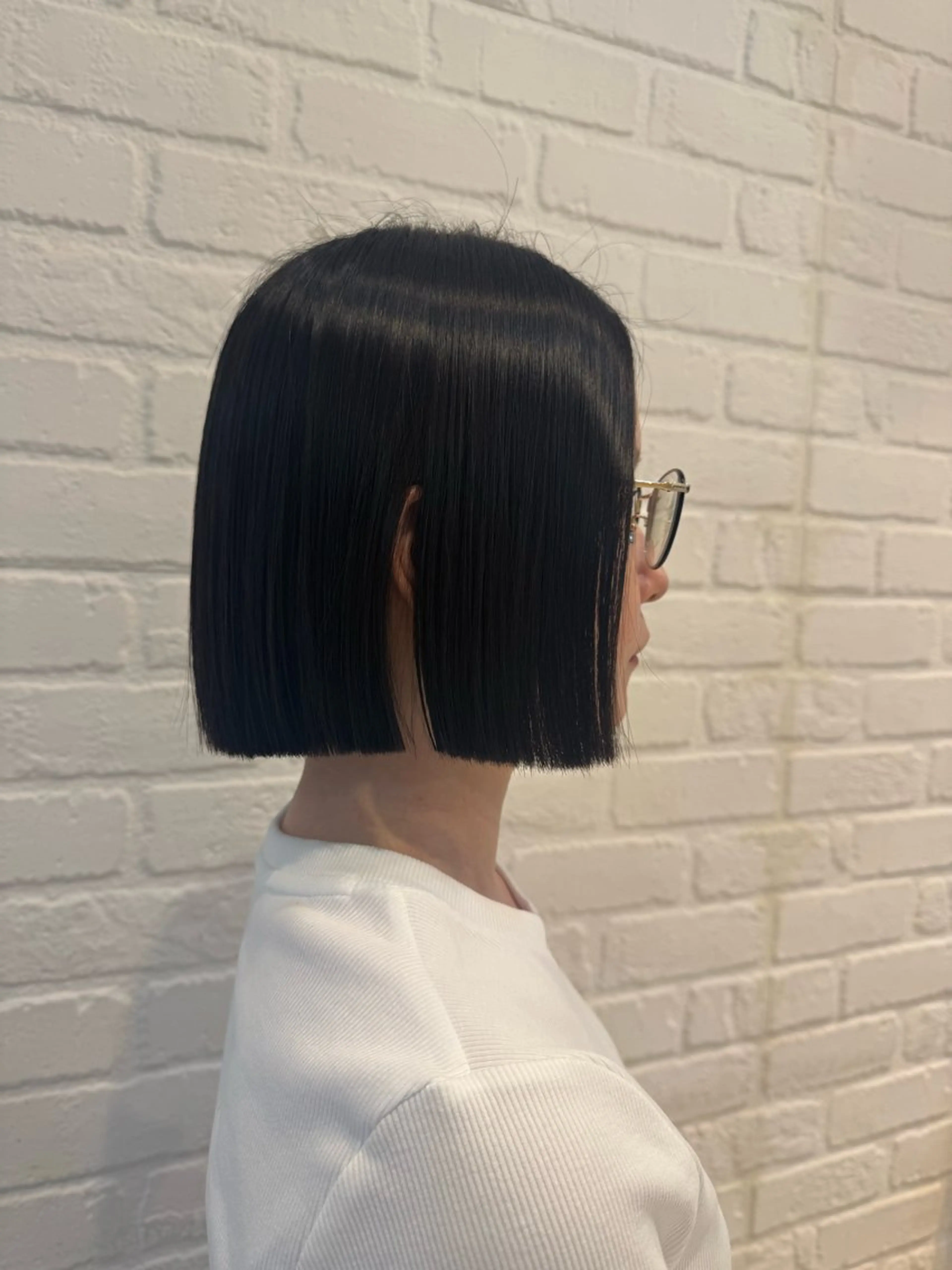 ミディアム ボブ カラーお任せ下さい ✨️おかだまなみのヘアスタイル