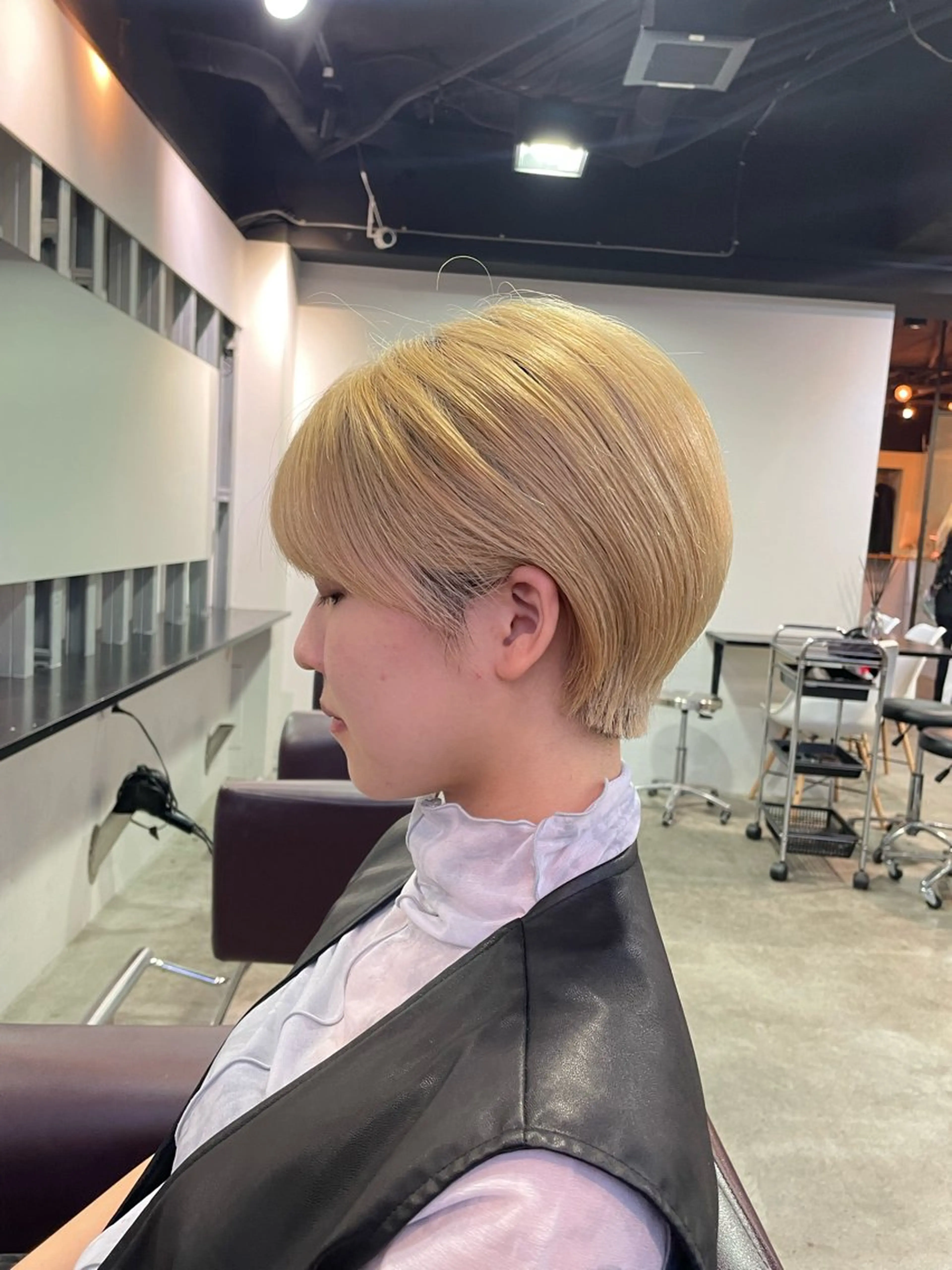 ショート 韓国/レイヤーカット 顔周り/廣瀬達哉のヘアスタイル