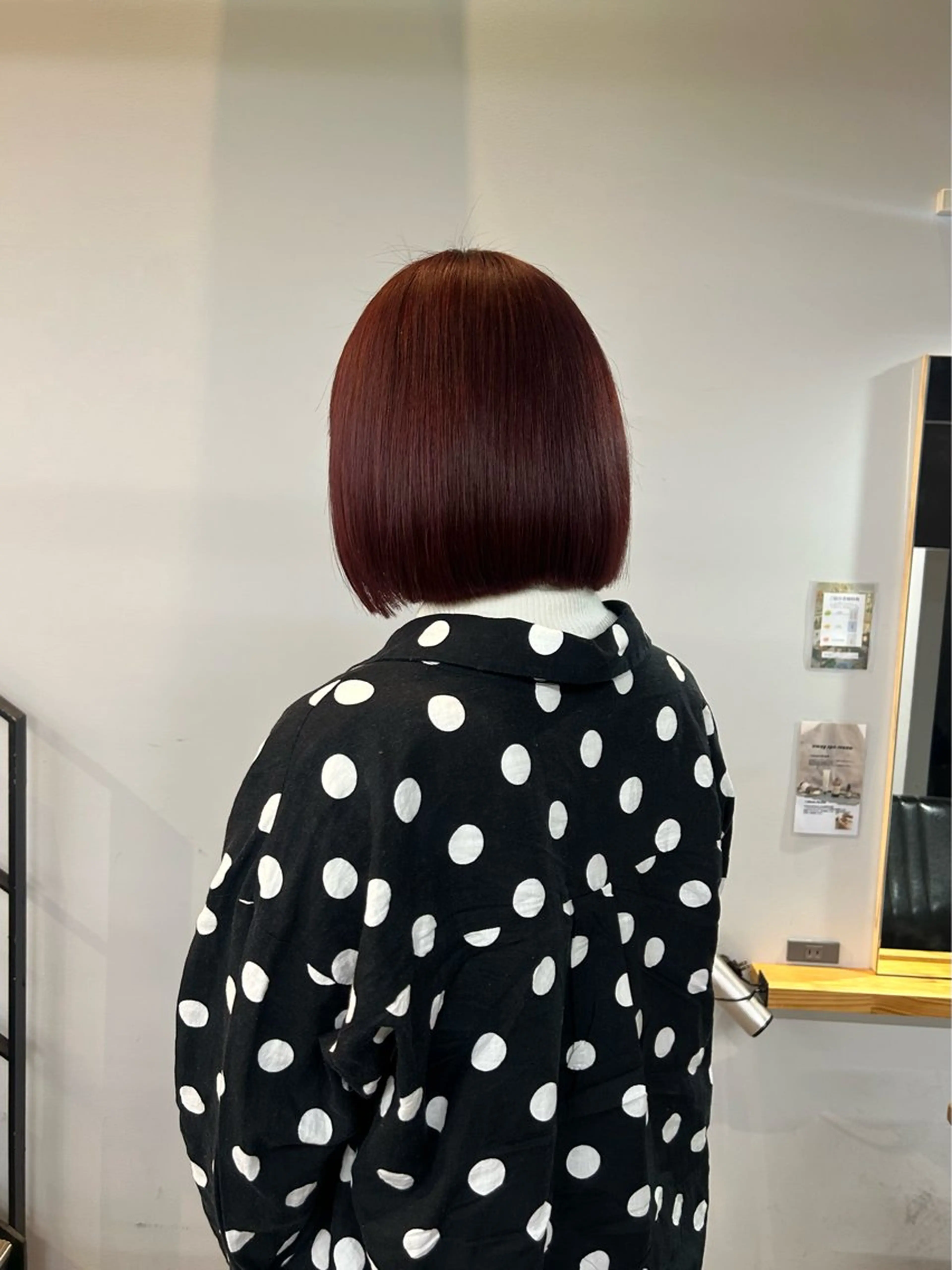 ミディアム 縮毛矯正/髪質改善 /nuup岩田のヘアスタイル