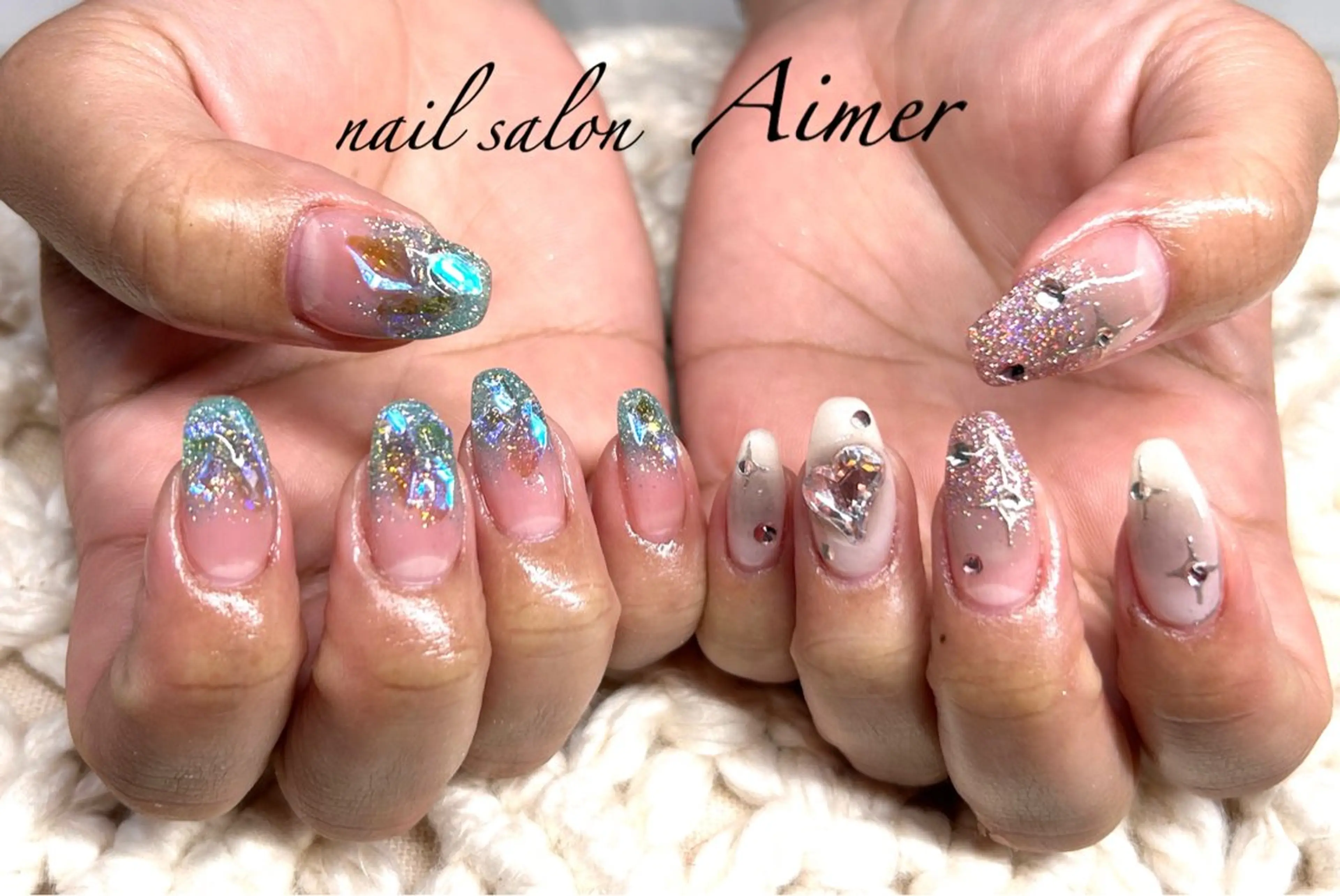 ネイル ハンドネイル nail salon Aimerのネイルデザイン