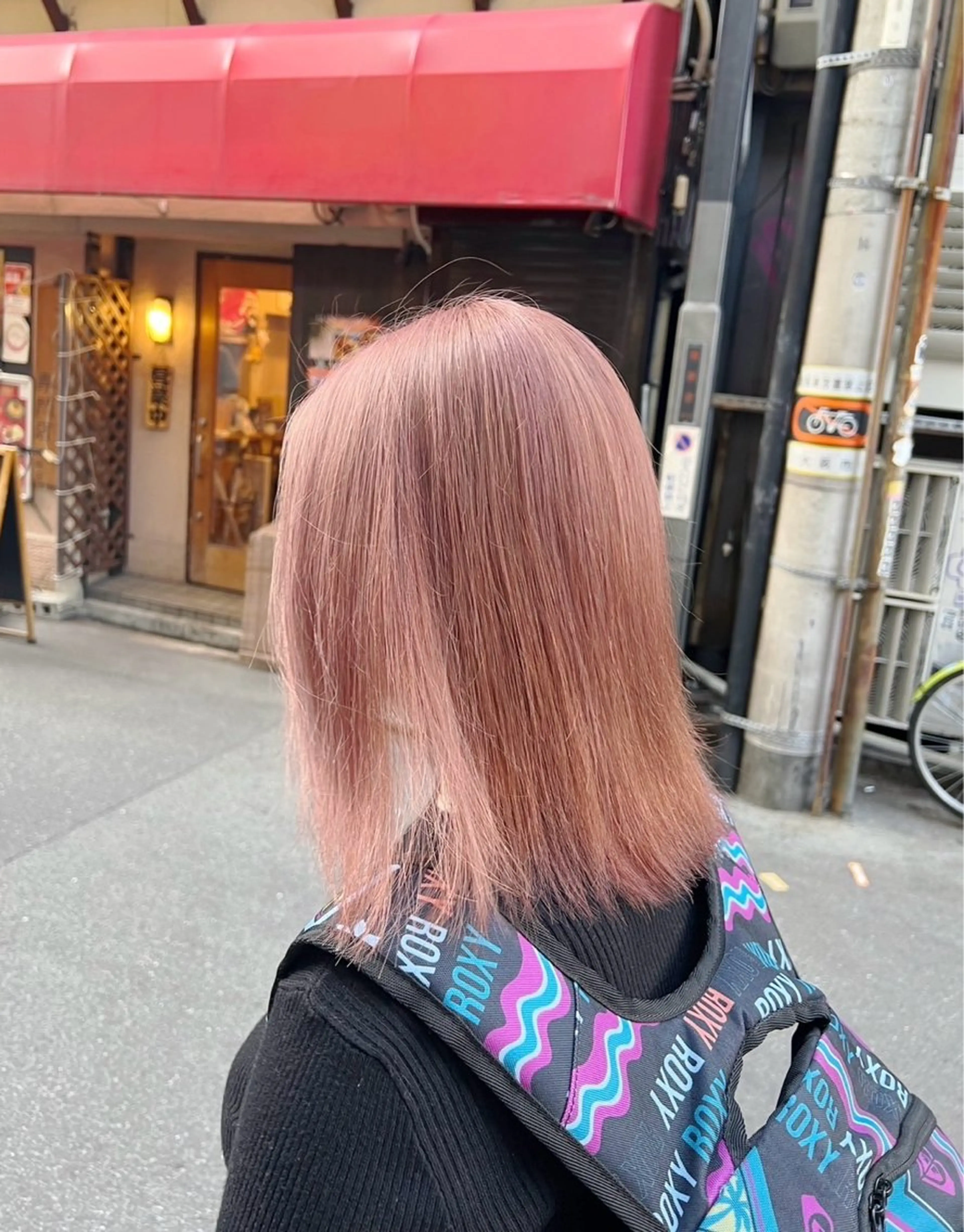 ミディアム カラー ベージュカラー ピンクカラー ピンクベージュ 指名数No.1 /NAOYAのヘアスタイル