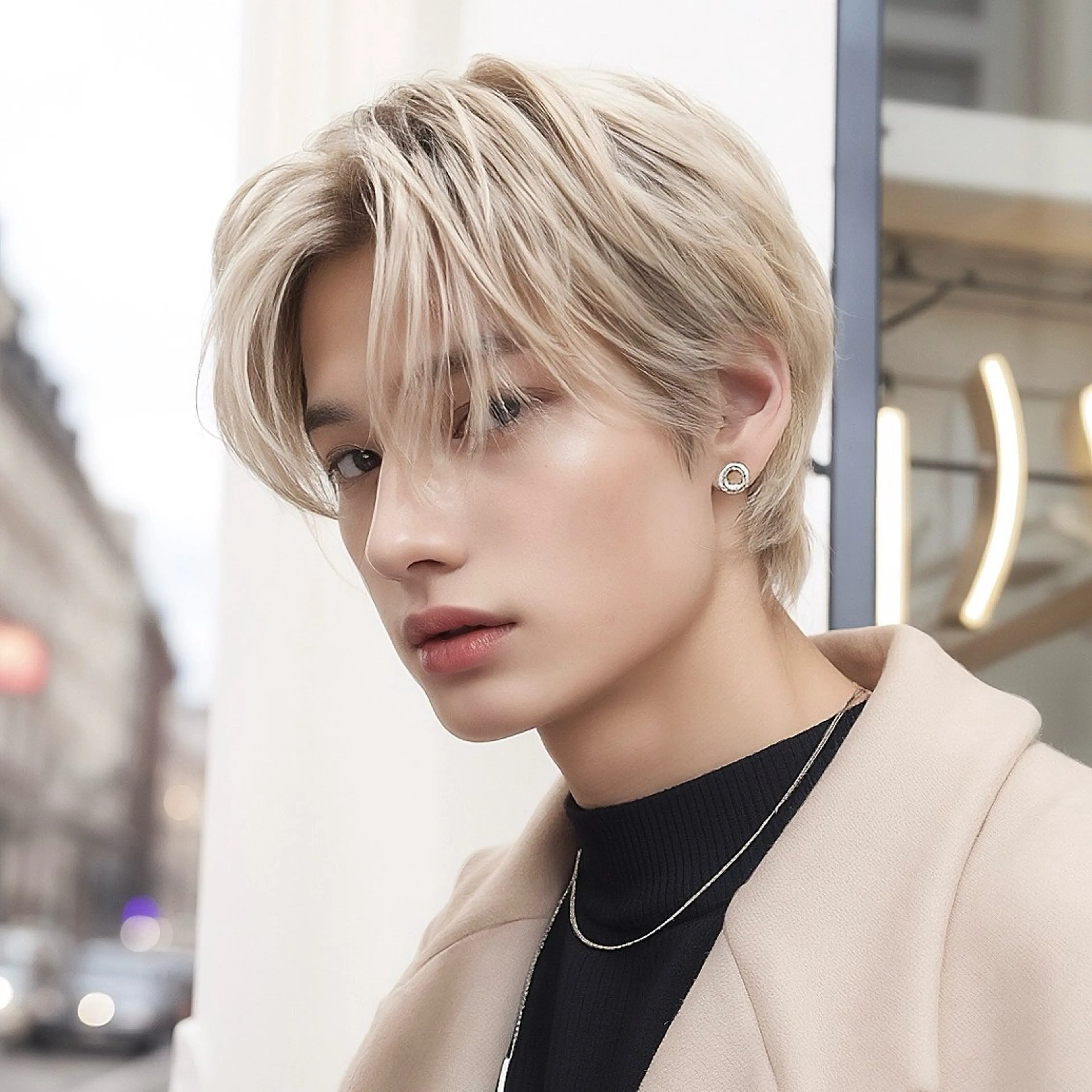 【メンズ限定】ケアブリーチ(追いブリーチ込み)+カット+トリートメントの写真