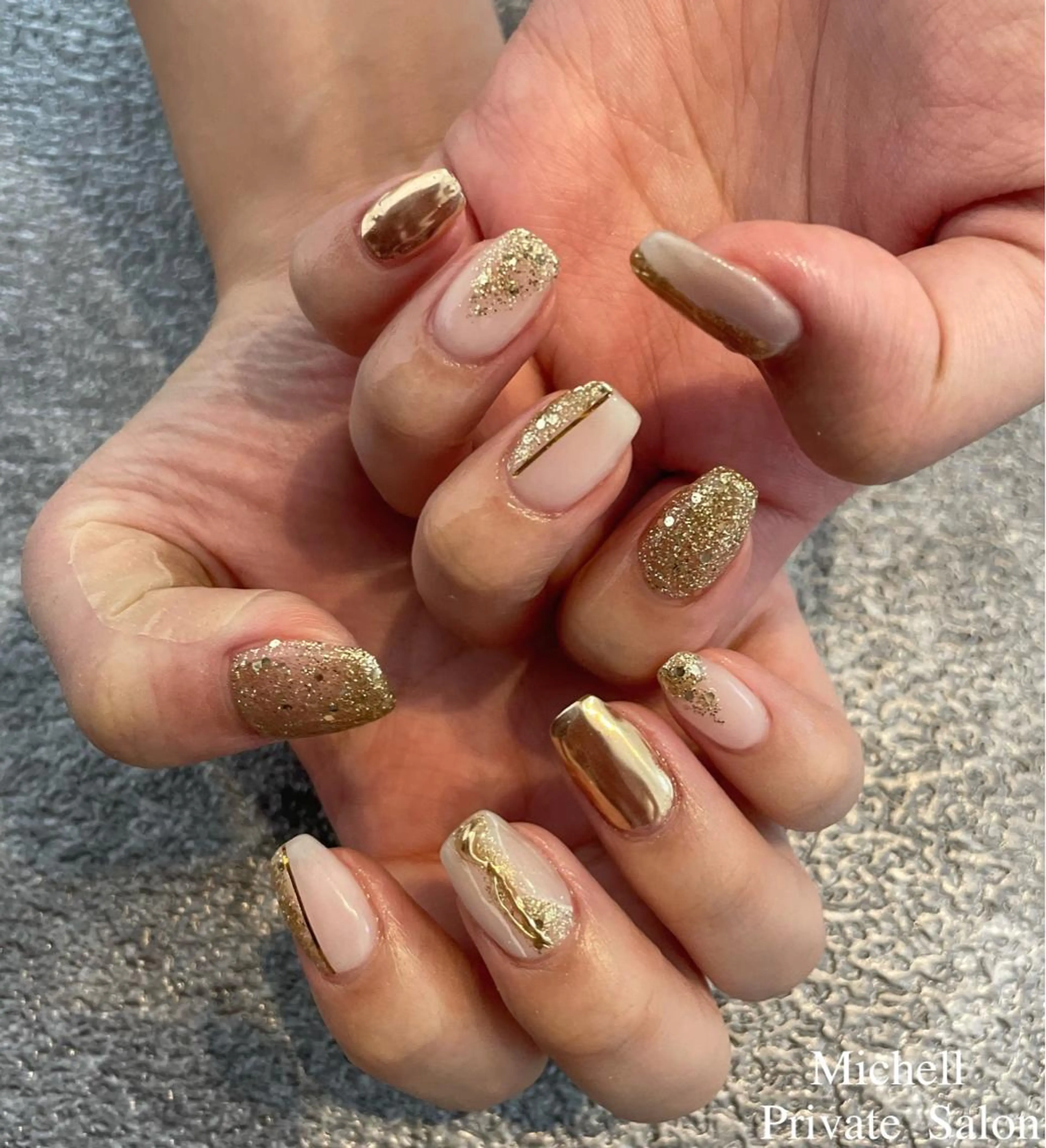 ネイル Michell Pr ivateSalonのネイルデザイン