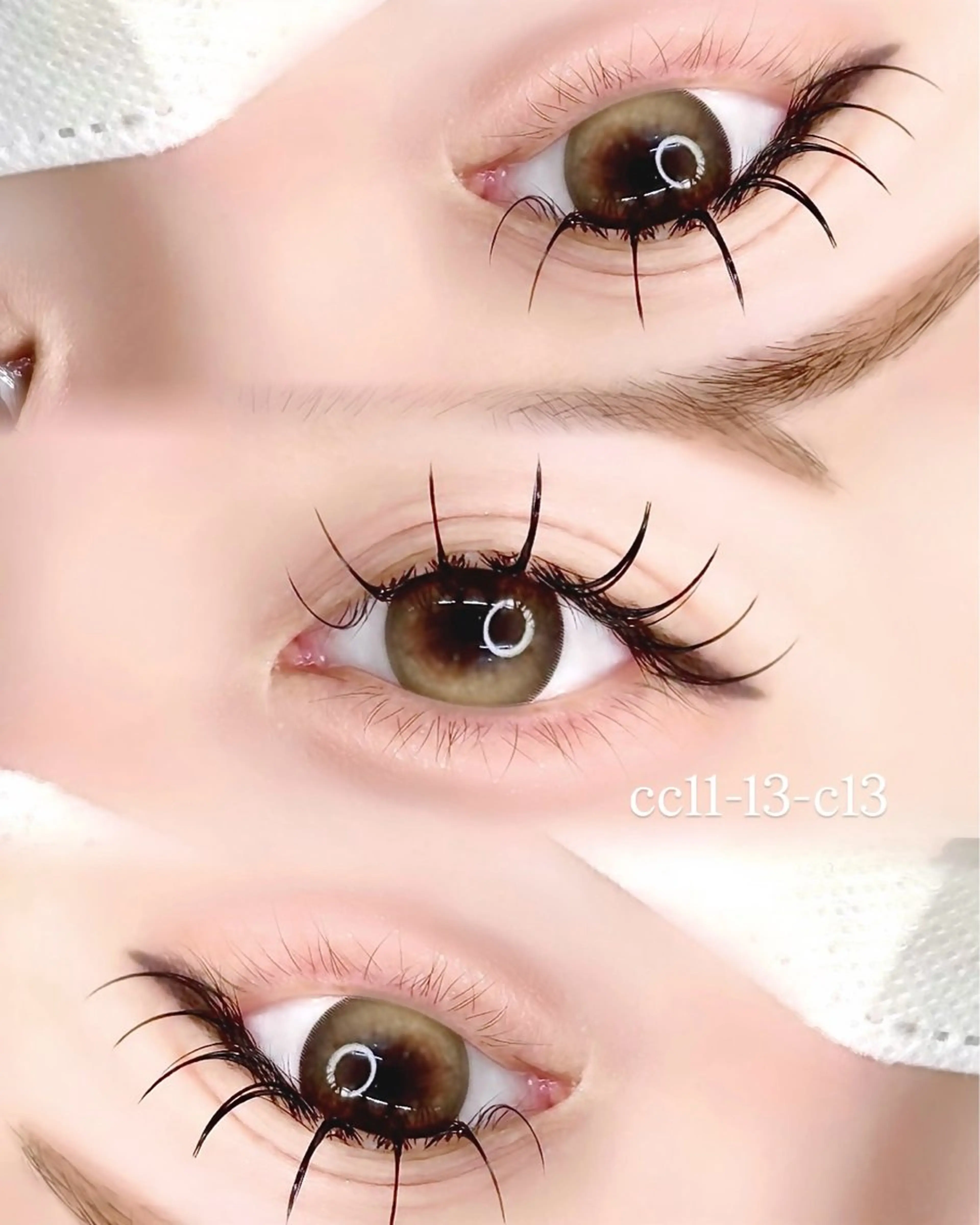 マツエク・マツパ IVY-NUE HITOMIのマツエク・マツパデザイン