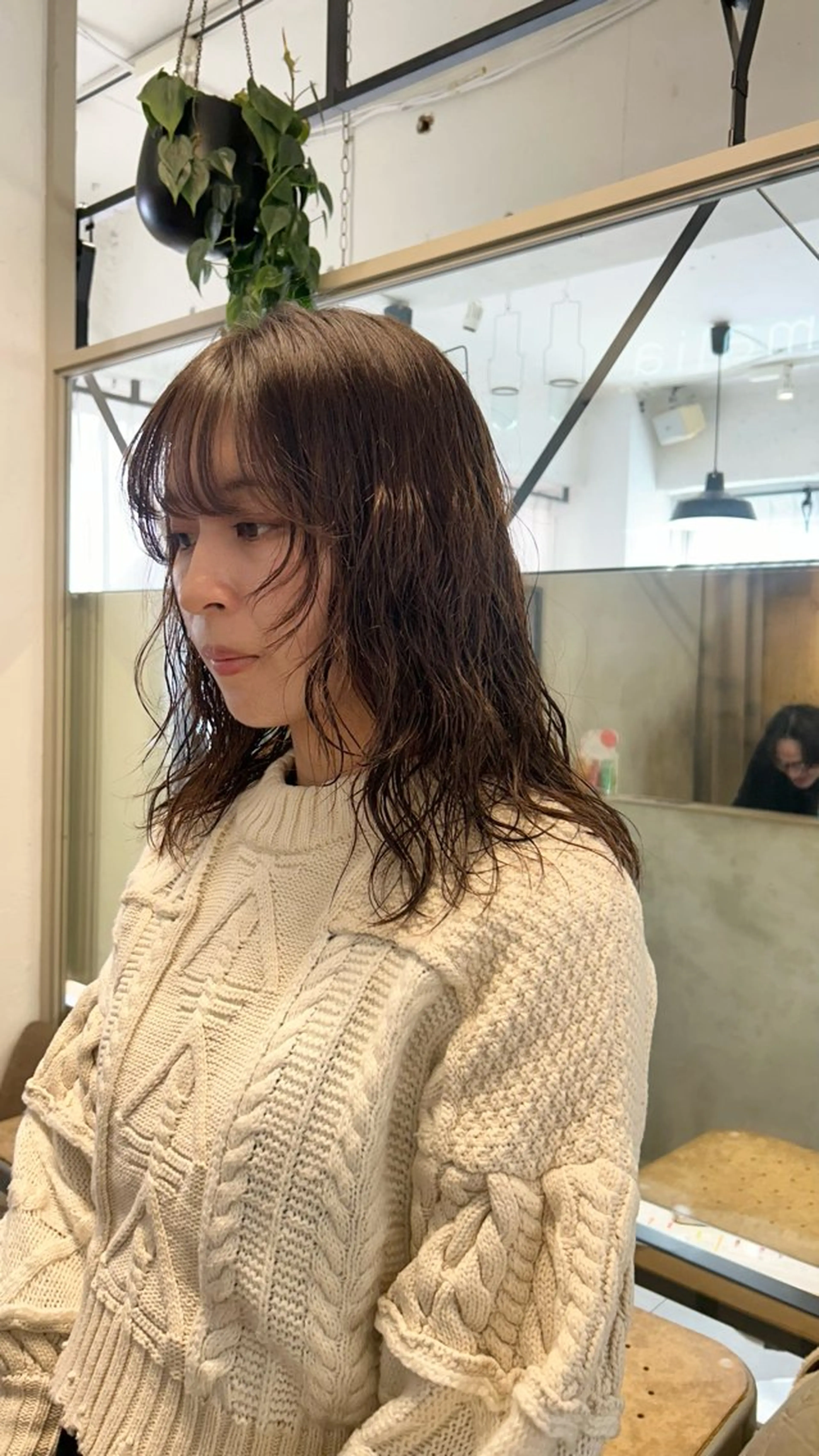 パーマ カット パーマ じゅわっと暖色カラー 🍊Moemiのヘアスタイル