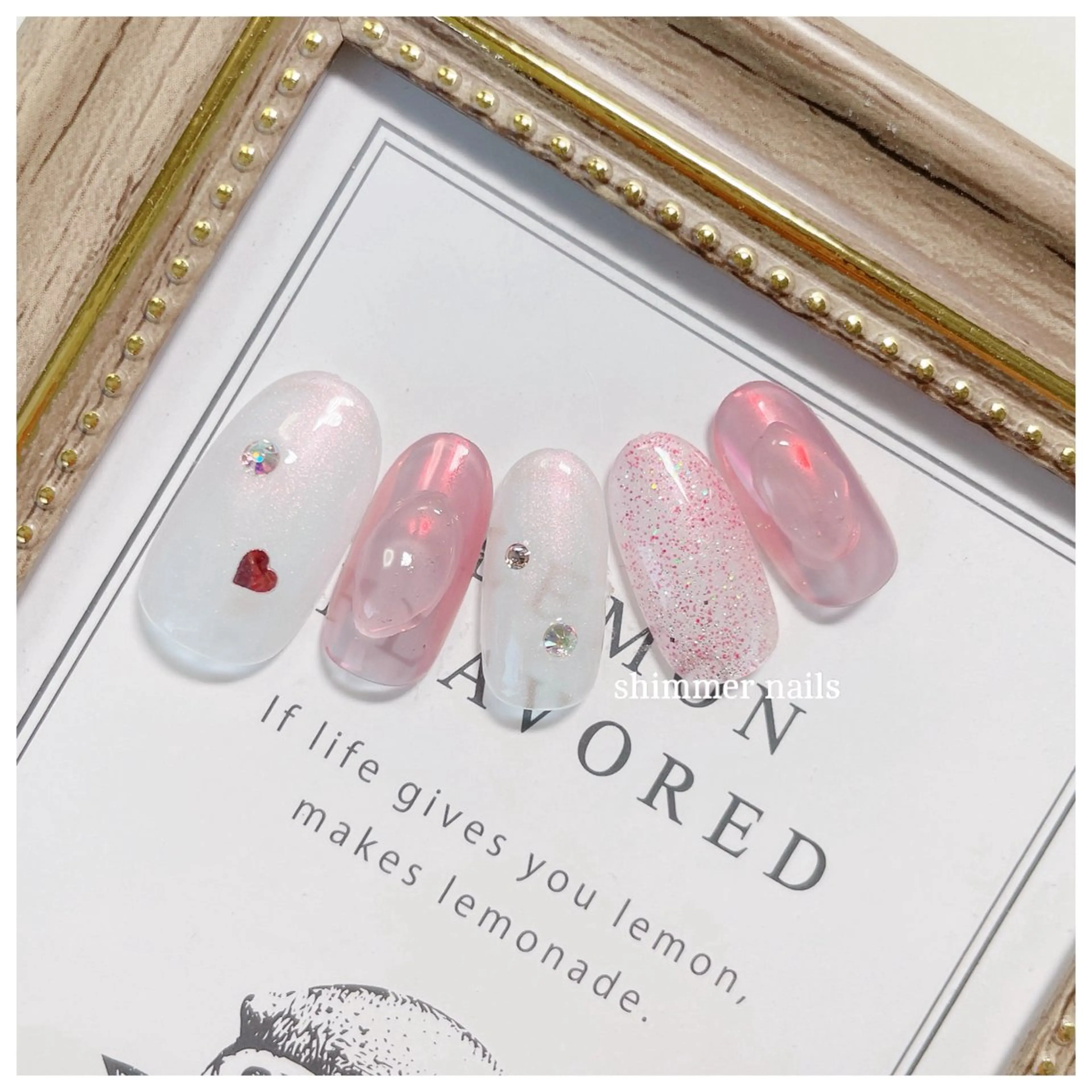 ネイル shimmer nailsのネイルデザイン