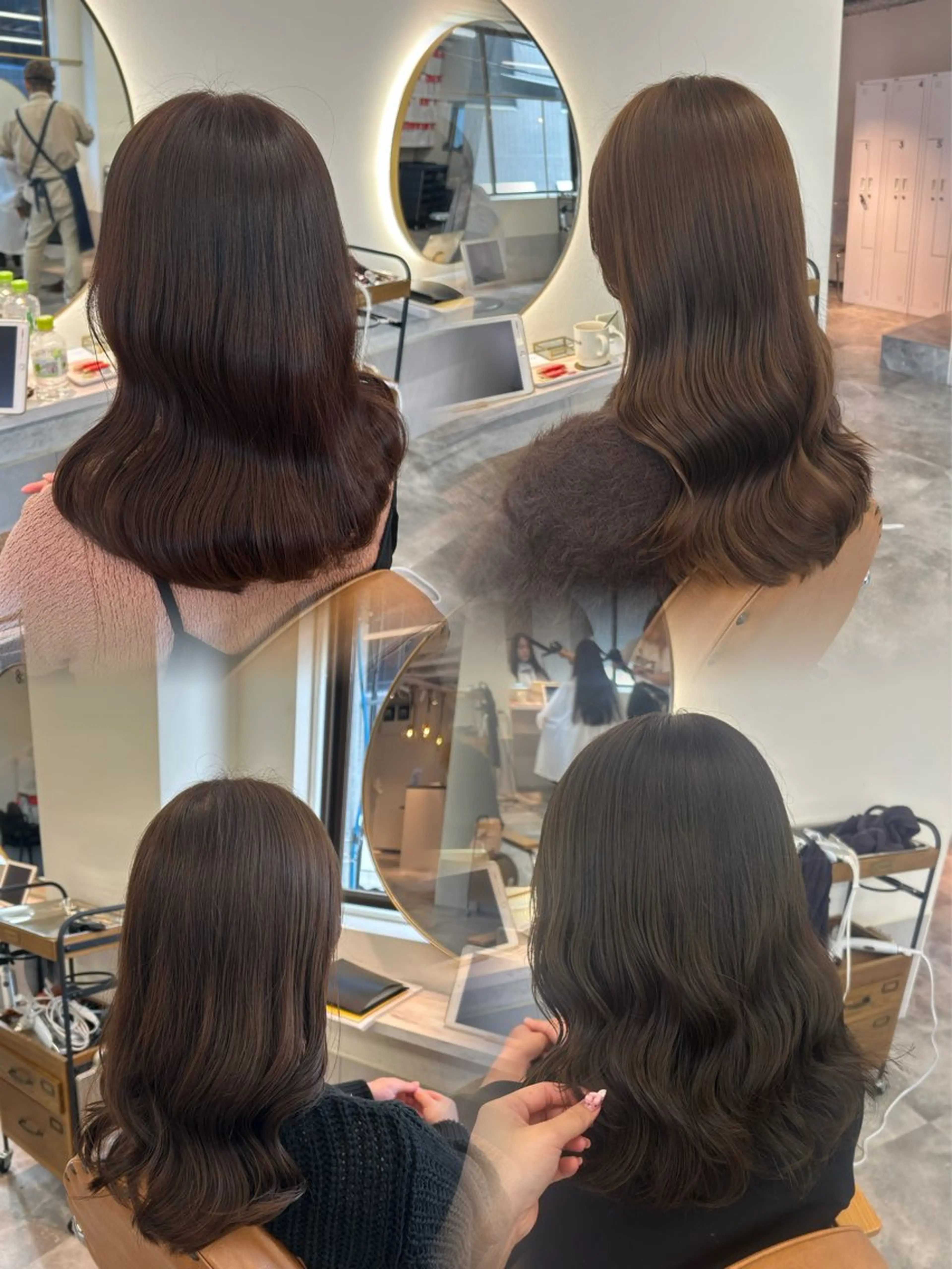 ロング カット ヘアカラー トリートメント カノエ香椎店 / 天野このみのヘアスタイル